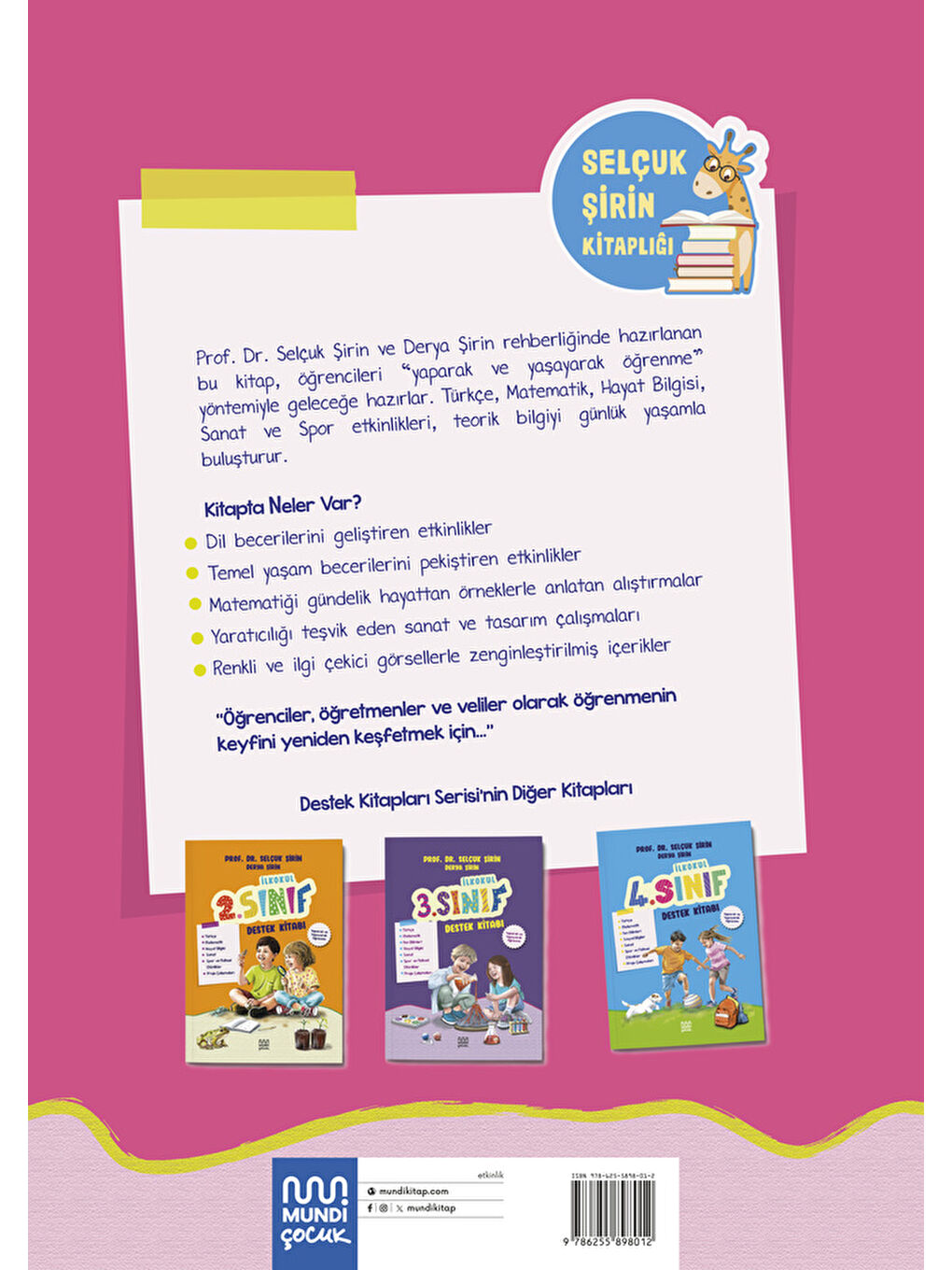 İlkokul 1. Sınıf Destek Kitabı-2