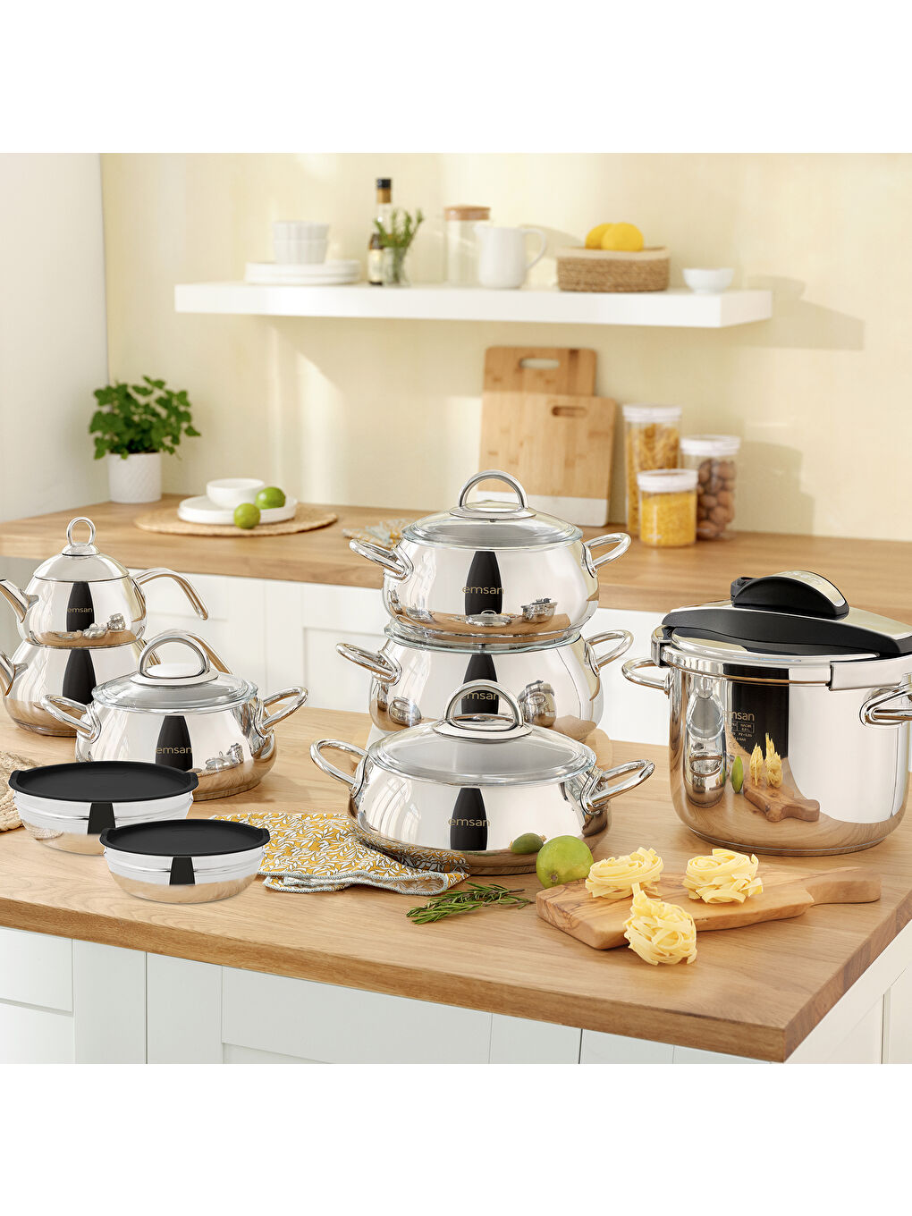 Gri Everest Forever 17 Parça Çeyiz Seti-2