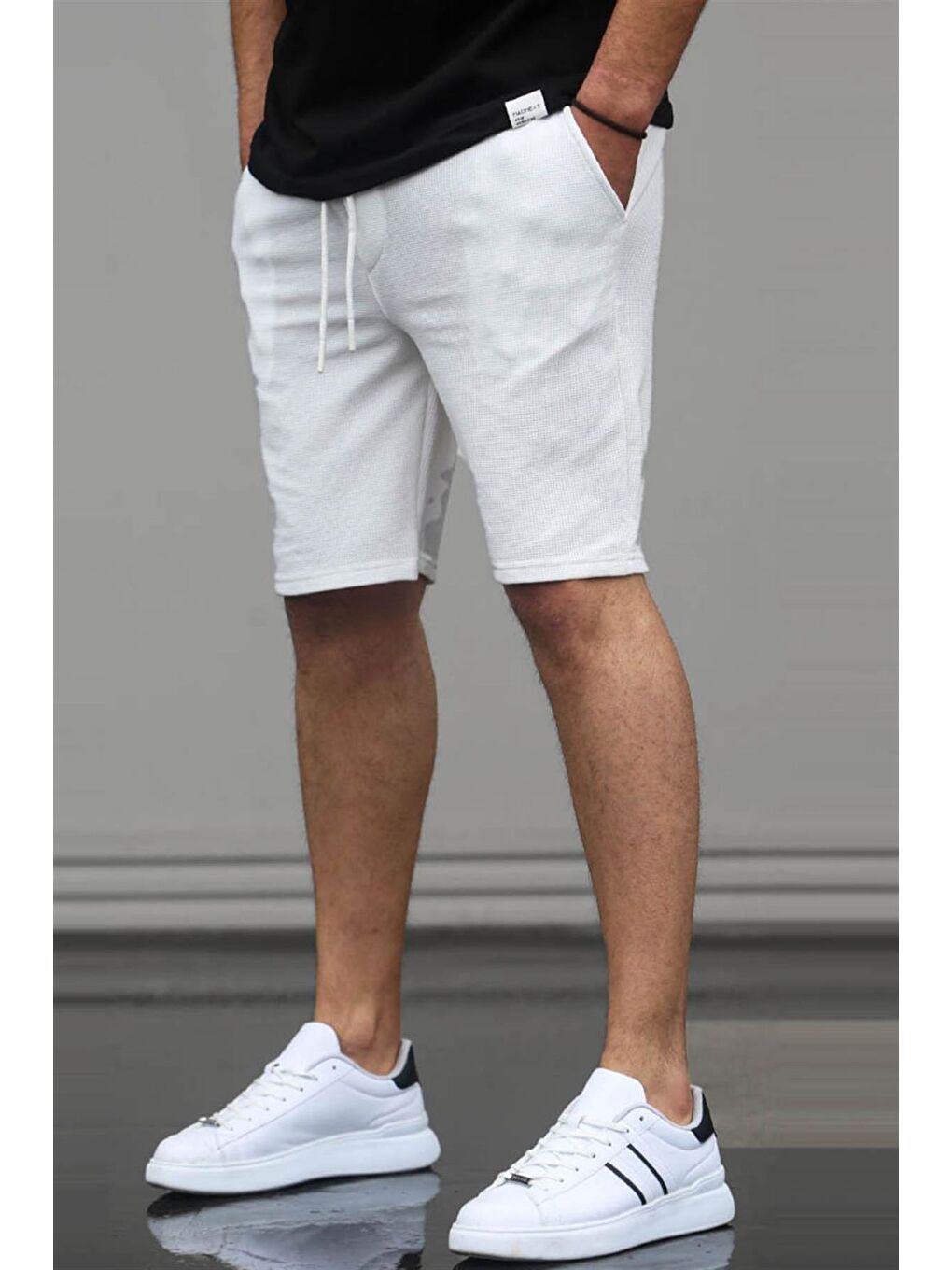 Ekru Erkek Şort 5438-1