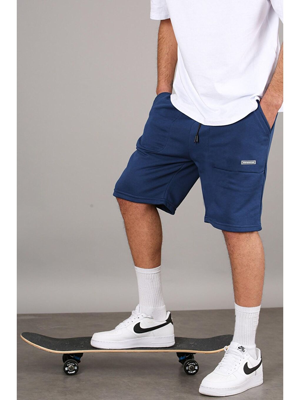 Lacivert Kapri Şort 5448