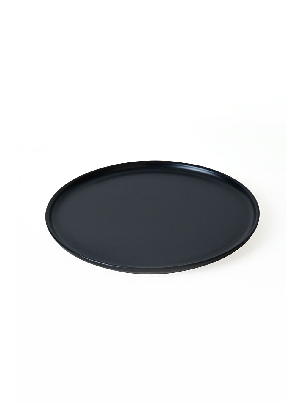 Keramika Mat Siyah Nordic Servis Tabağı 28 cm 6 Adet - 4