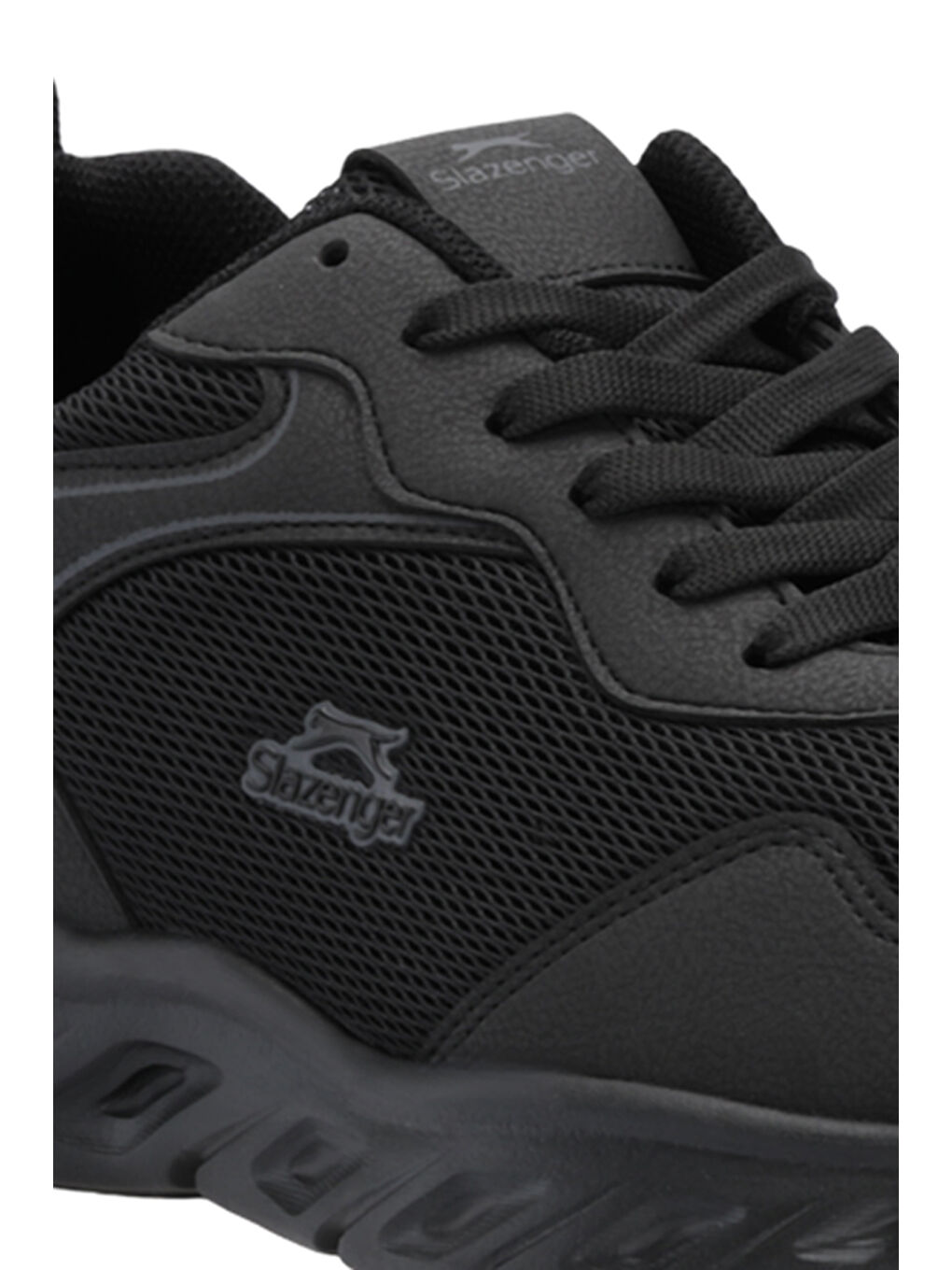 ELON I Erkek Siyah / Siyah Koşu & Yürüyüş Spor Ayakkabısı-3