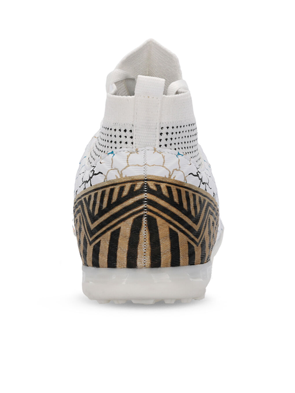 CORNER Erkek Halı Saha Beyaz / Mavi Futbol Ayakkabısı-5