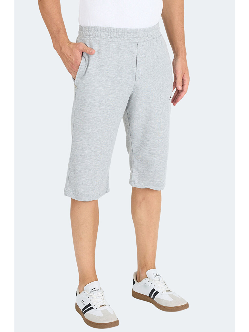 NECK I Erkek Cepli Kapri Gri Şort-2