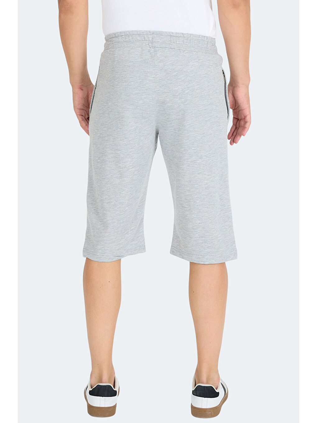 NECK I Erkek Cepli Kapri Gri Şort-4