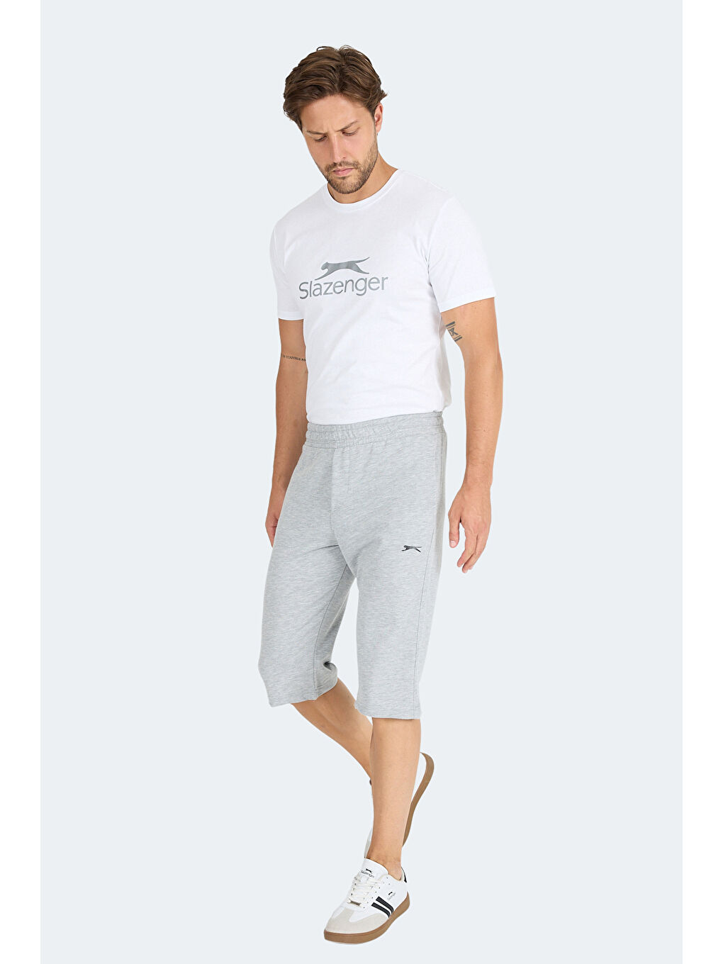 NECK I Erkek Cepli Kapri Gri Şort-6