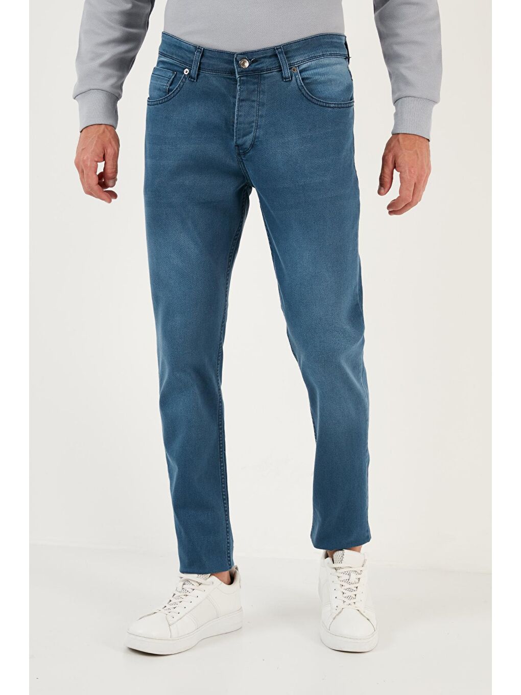 Buratti Mavi Pamuklu Normal Bel Regular Fit Jeans 6440303