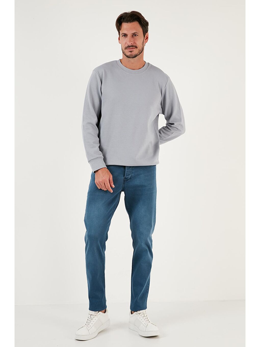 Buratti Mavi Pamuklu Normal Bel Regular Fit Jeans 6440303 - 1