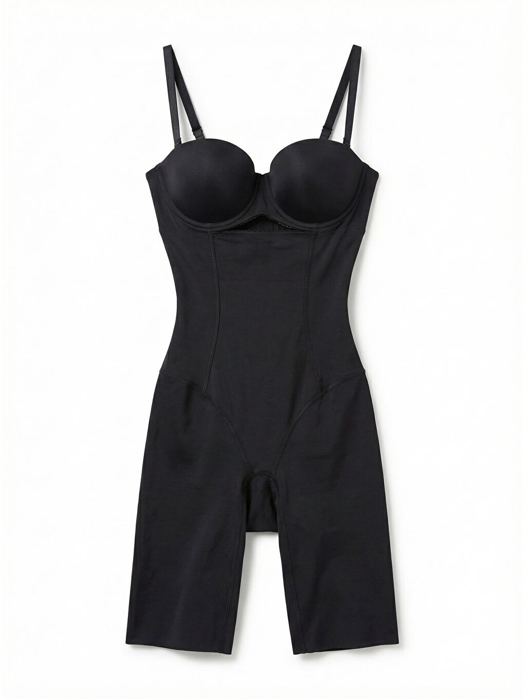 Siyah Göğüsaltı Şortlu Korse