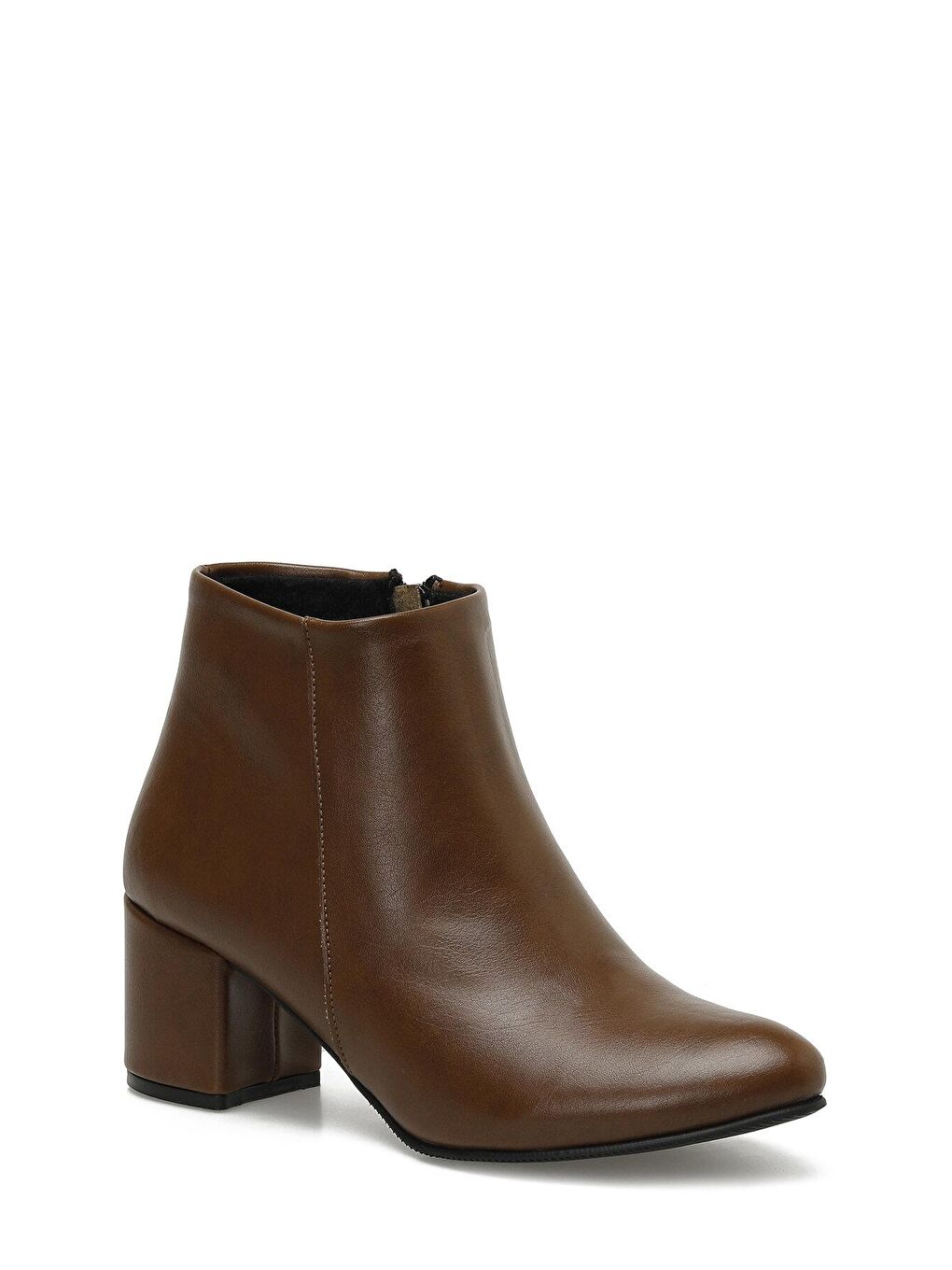 Kahverengi DW21022 3PR Taba Kadın Topuklu Bot-1