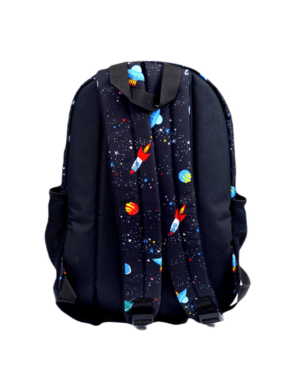 4 Bölmeli Galaxy Siyah Okul Sırt Çantası (MU-0402)-4