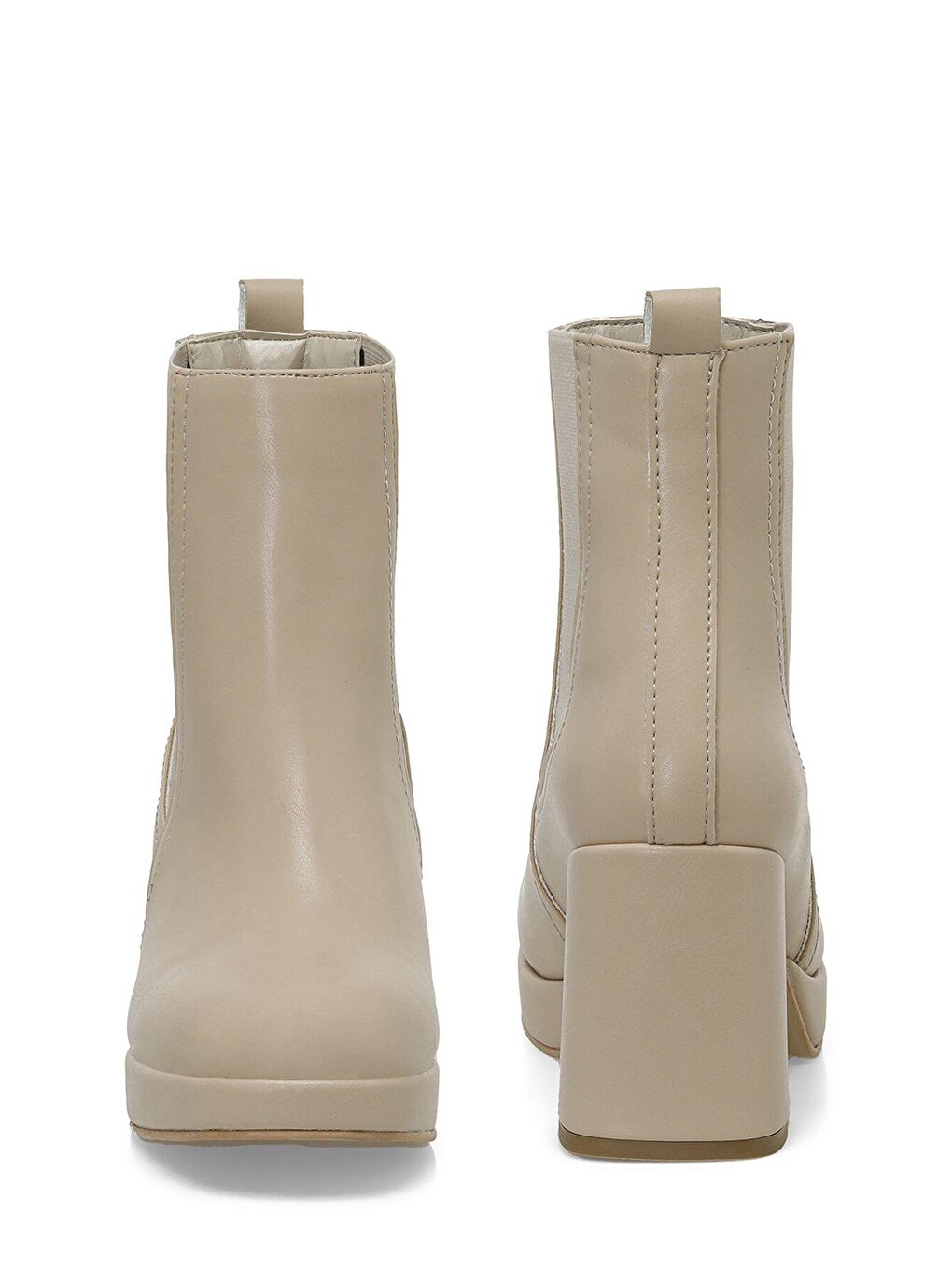 DW23018 3PR Bej Kadın Bot-4