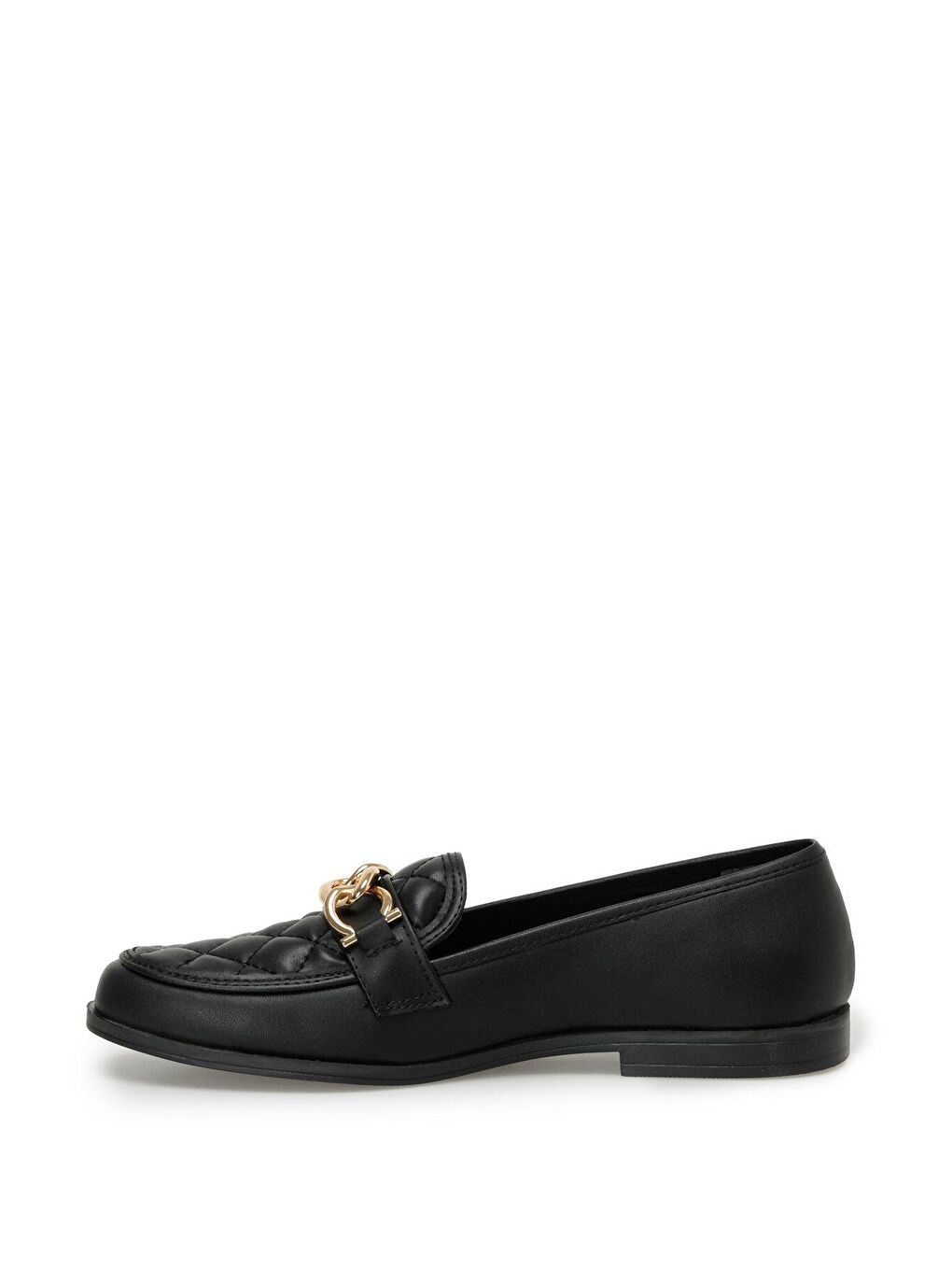 DW23005 3PR Siyah Kadın Loafer-2