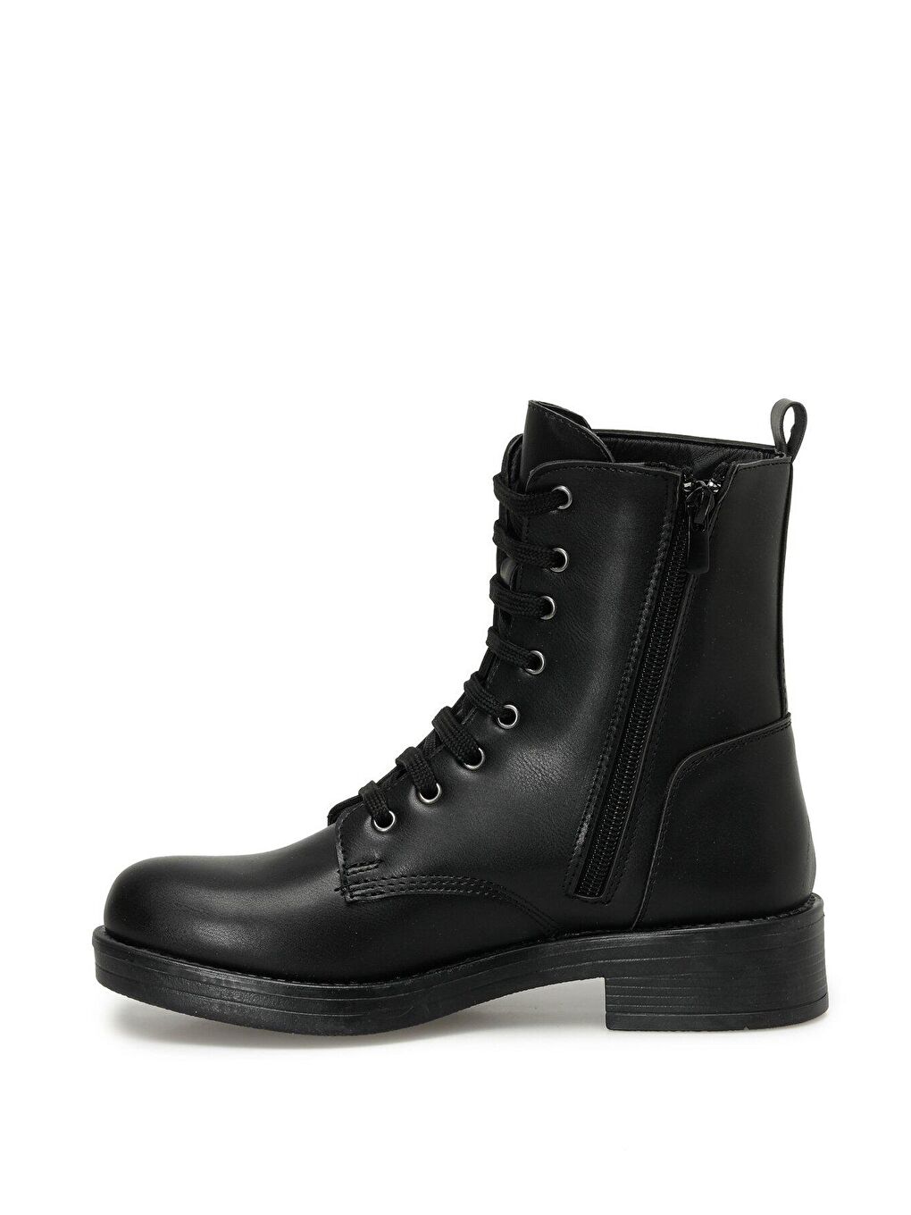 DW23009 3PR Siyah Kadın Düz Bot-2