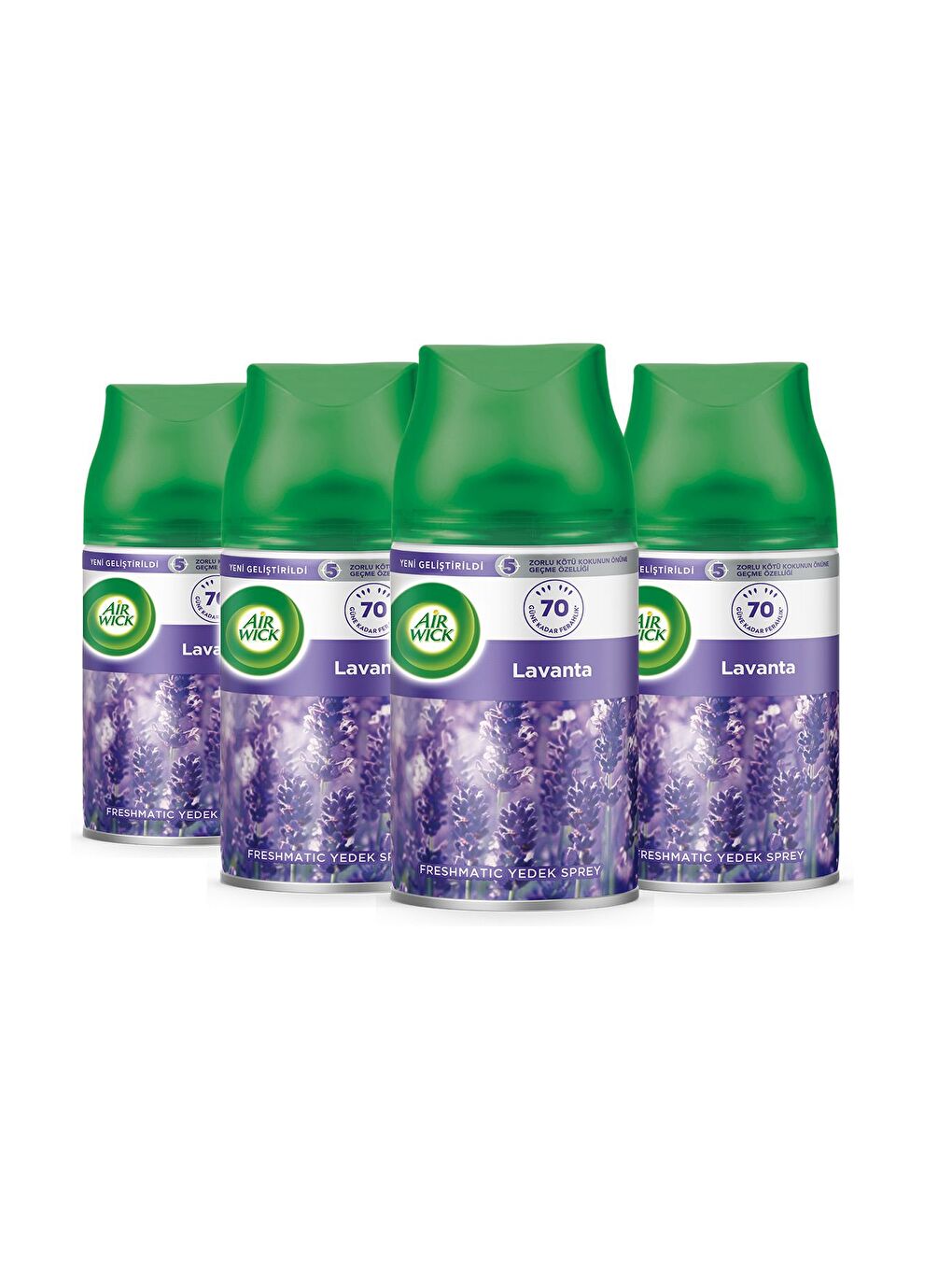 Renksiz Oda Kokusu Freshmatic Makine Yedek Spreyi Lavanta x 4 adet-1