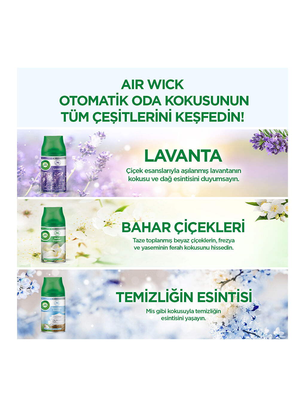 Renksiz Oda Kokusu Freshmatic Makine Yedek Spreyi Lavanta x 4 adet-4