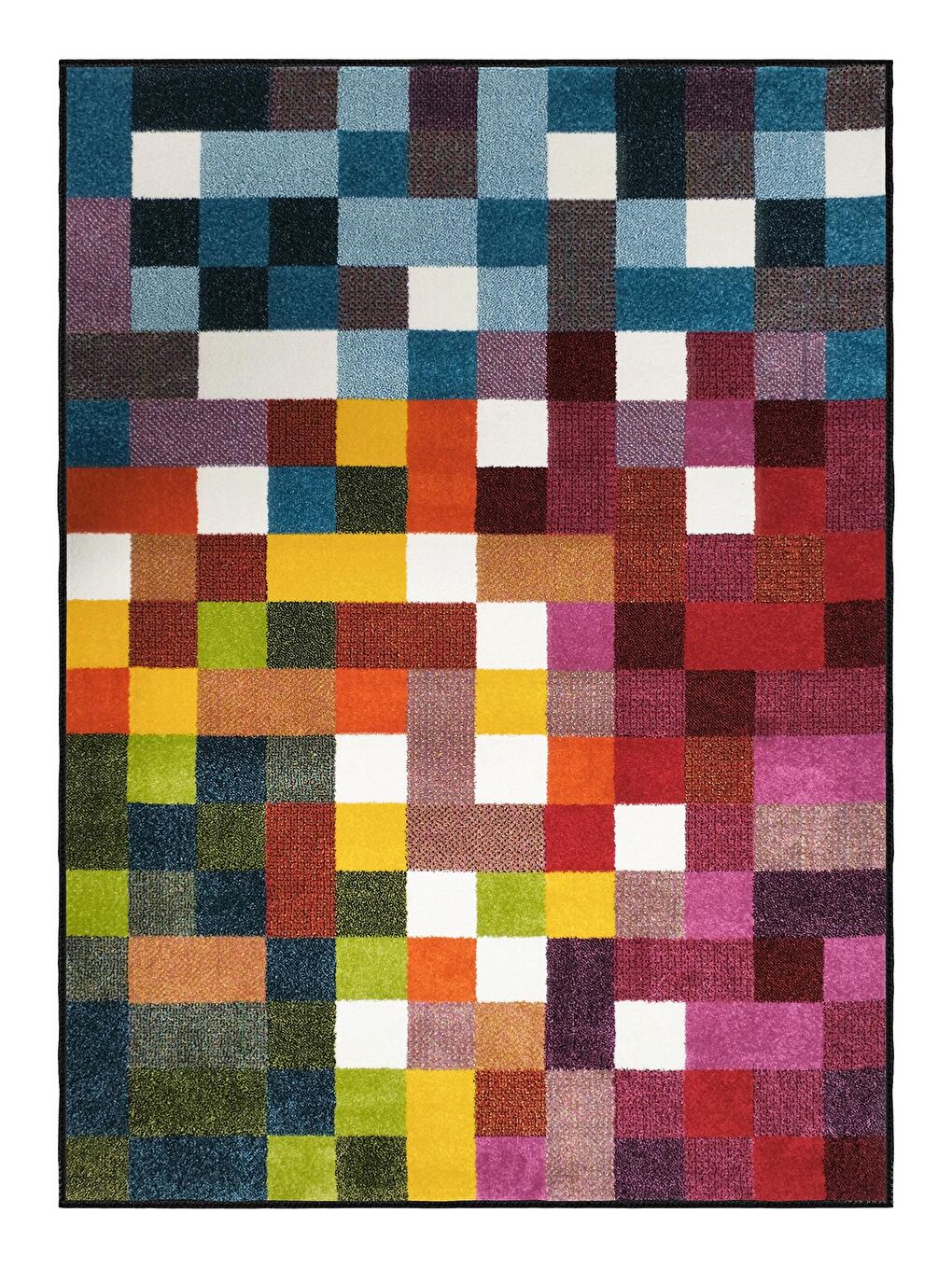 Karışık Geo Renkli Modern Dokuma Halısı 6869-120x170-4