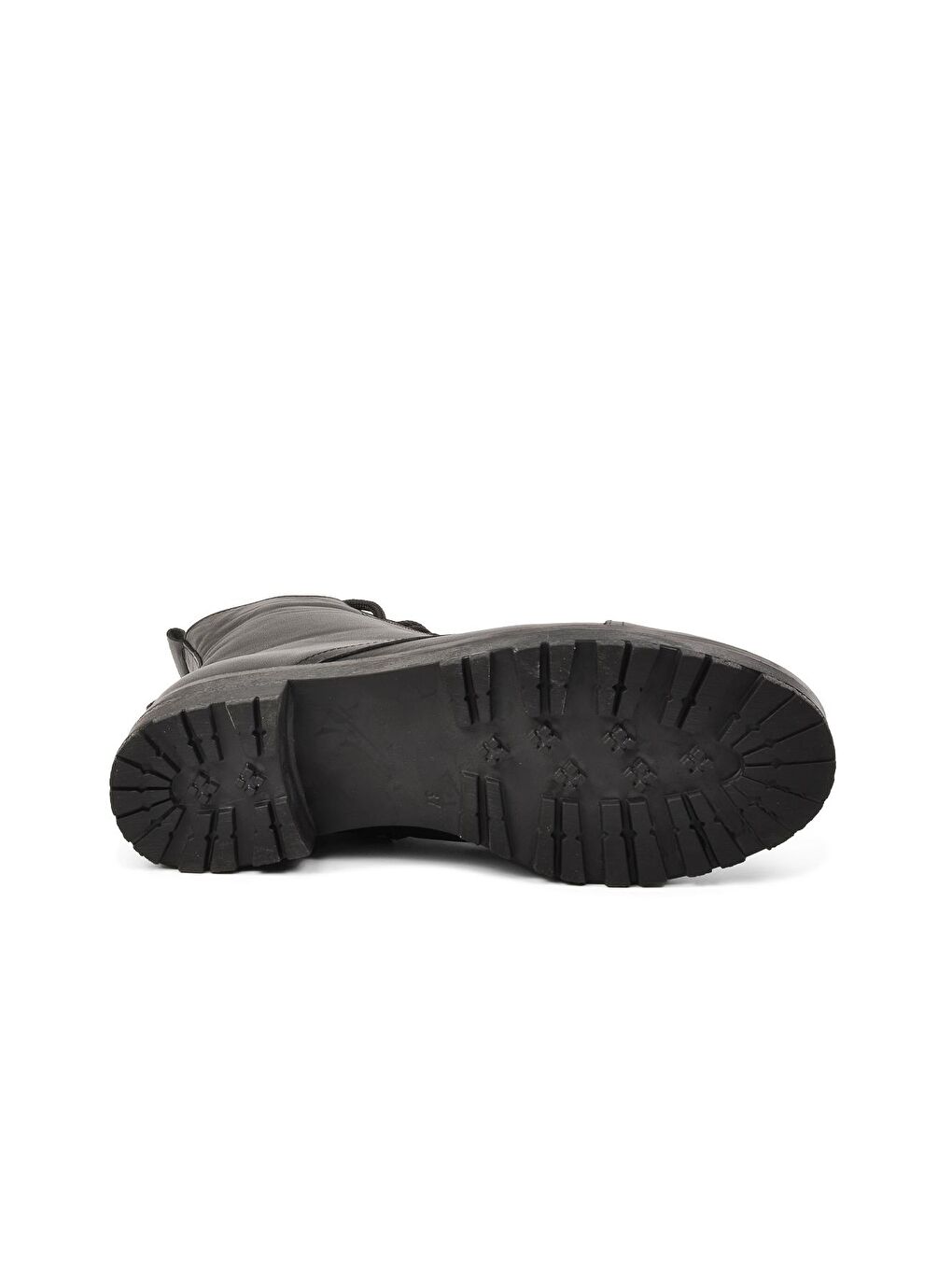 Siyah Hakiki Deri Kadın Bot 670 Z-4