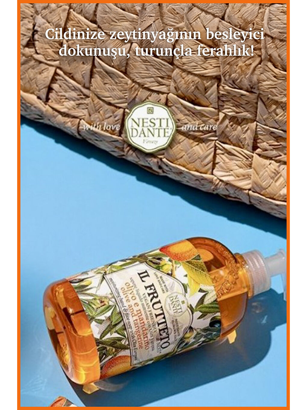 Il Frutteto Olive Oil & Tangerine Sıvı Sabun 500ml | Canlandırıcı Bakım | Turunçgil, Zey-4