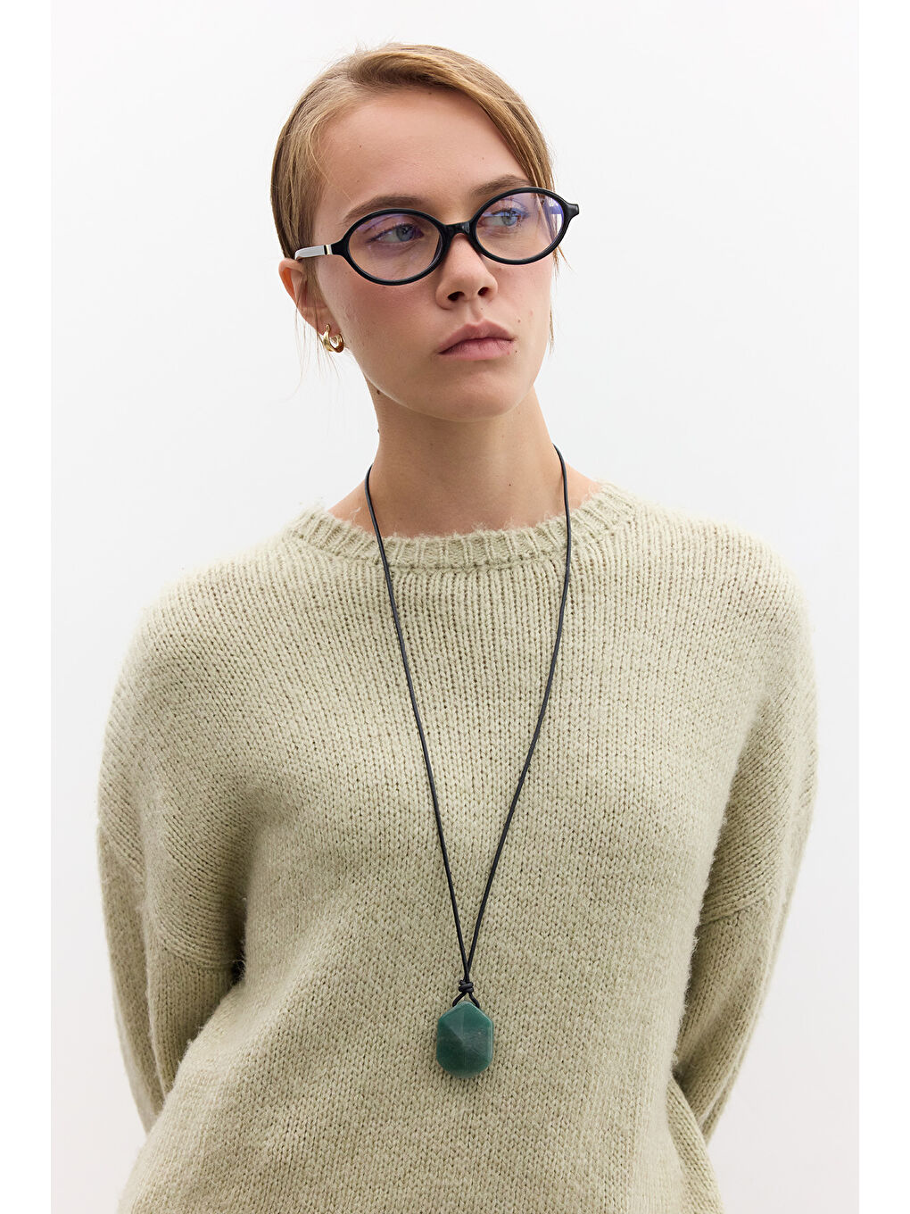 Oversize Kazak Soft Yeşil-2