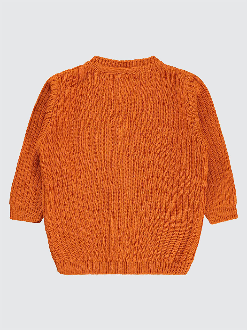 Turuncu Baby Bebek Triko Hırka 6-18 Ay Bakır-1