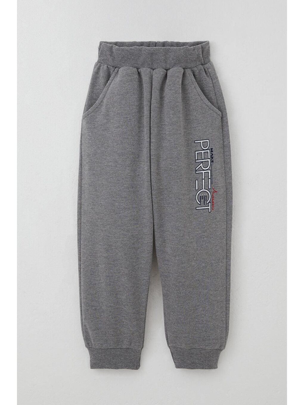 Erkek Çocuk Eşofman Takım Yazı Baskılı Ekru (2-5 Yaş)-5