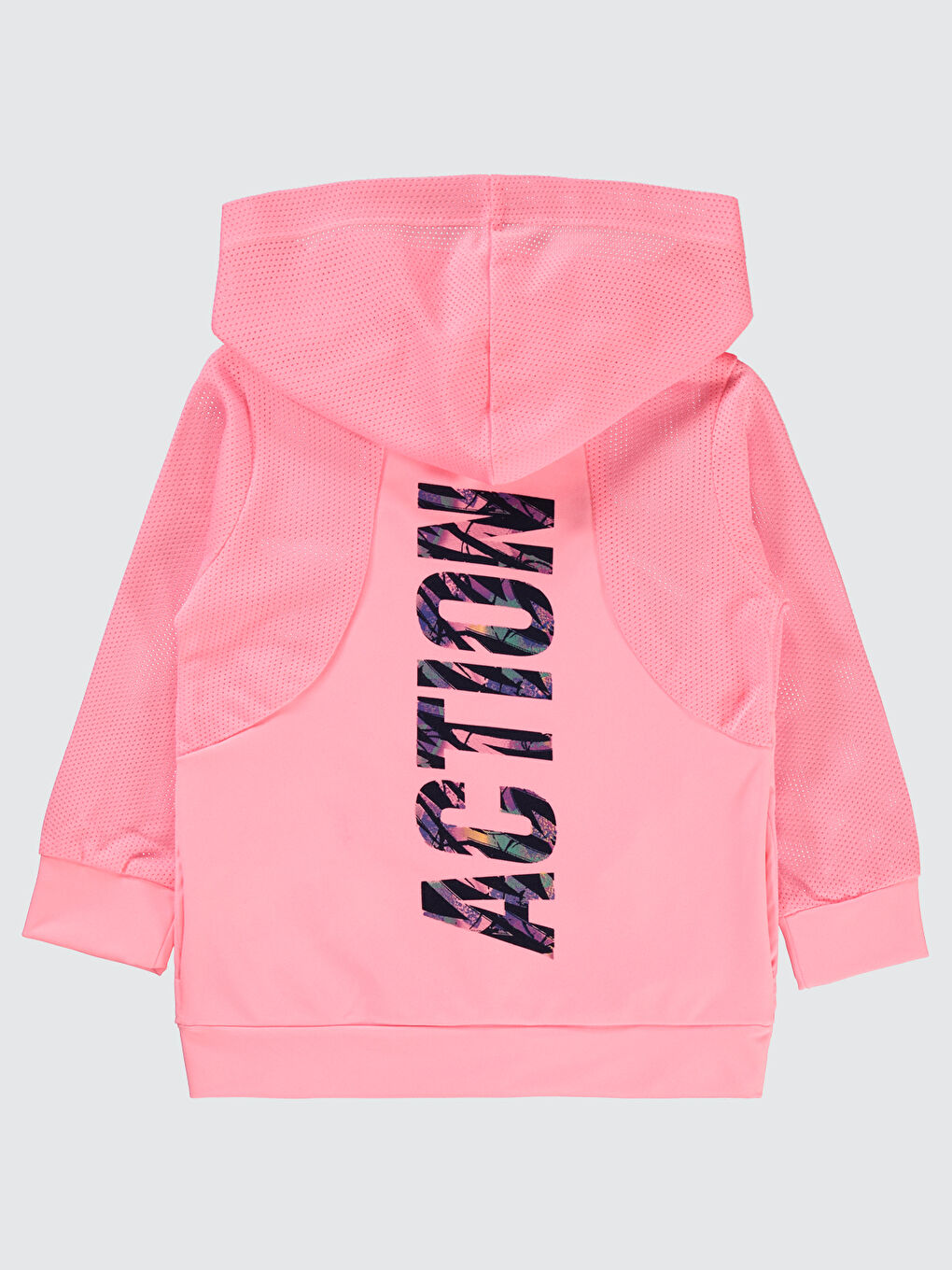 Girls Kız Çocuk Hırka 2-5 Yaş Açık Neon Pembe-1