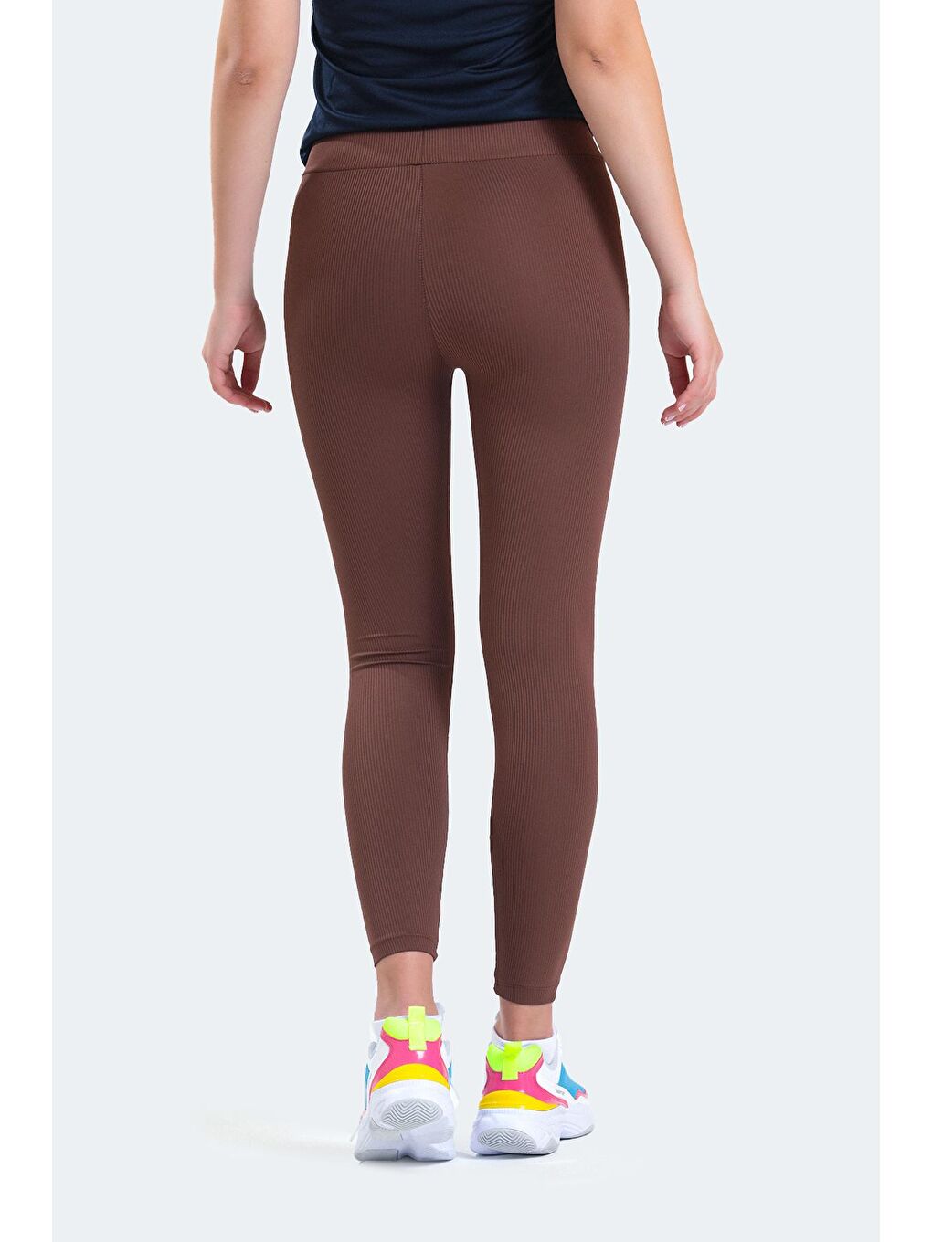 Kahverengi KIMBALL KTN Kadın Tayt Kahve-1