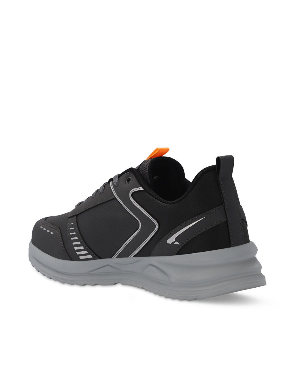 GOLDEN I Büyük Beden Erkek Koyu Gri Günlük Spor Ayakkabısı-2