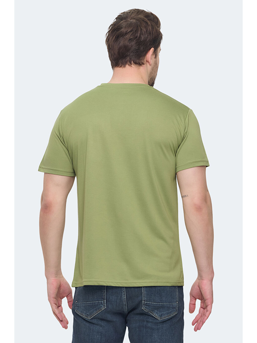 KRATER Erkek Açık Yeşil Tişört-1