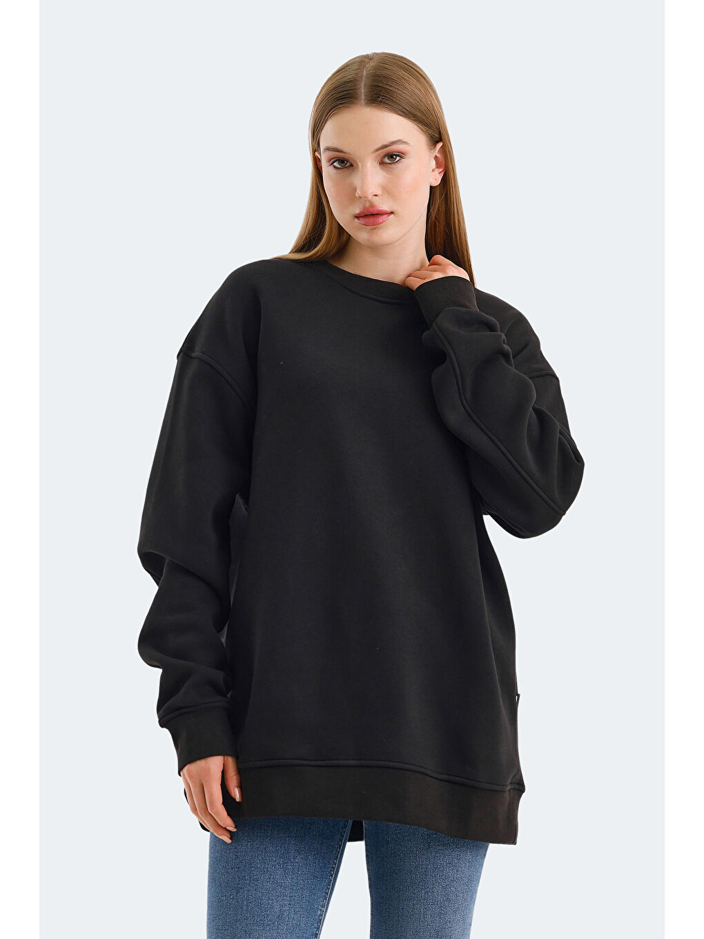 VADIM Kadın Siyah Sweatshirt-1