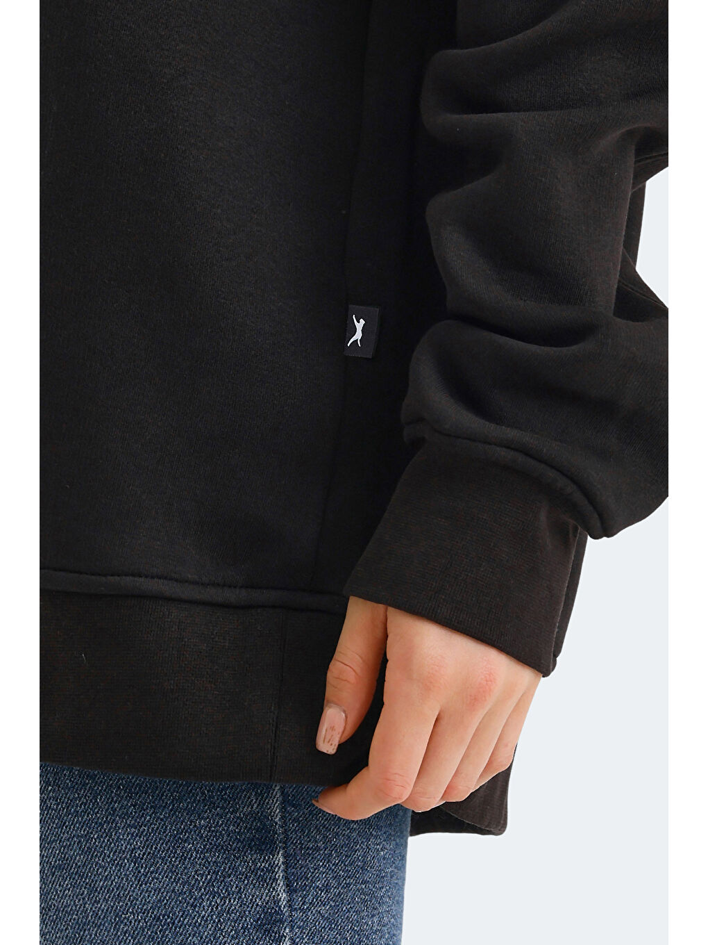 VADIM Kadın Siyah Sweatshirt-2