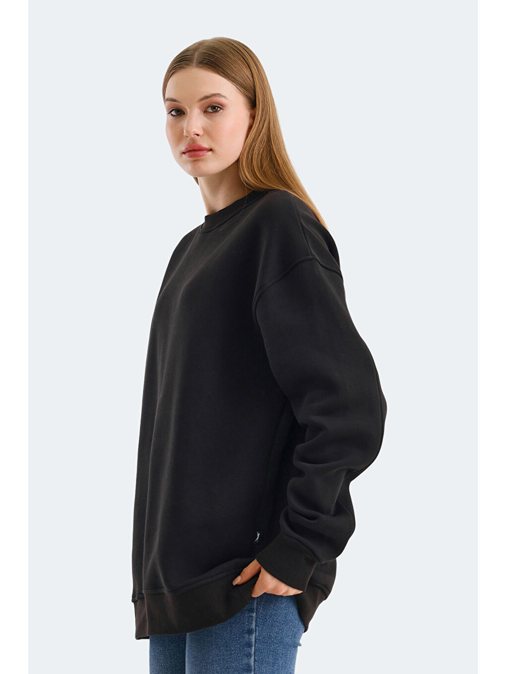 VADIM Kadın Siyah Sweatshirt-3