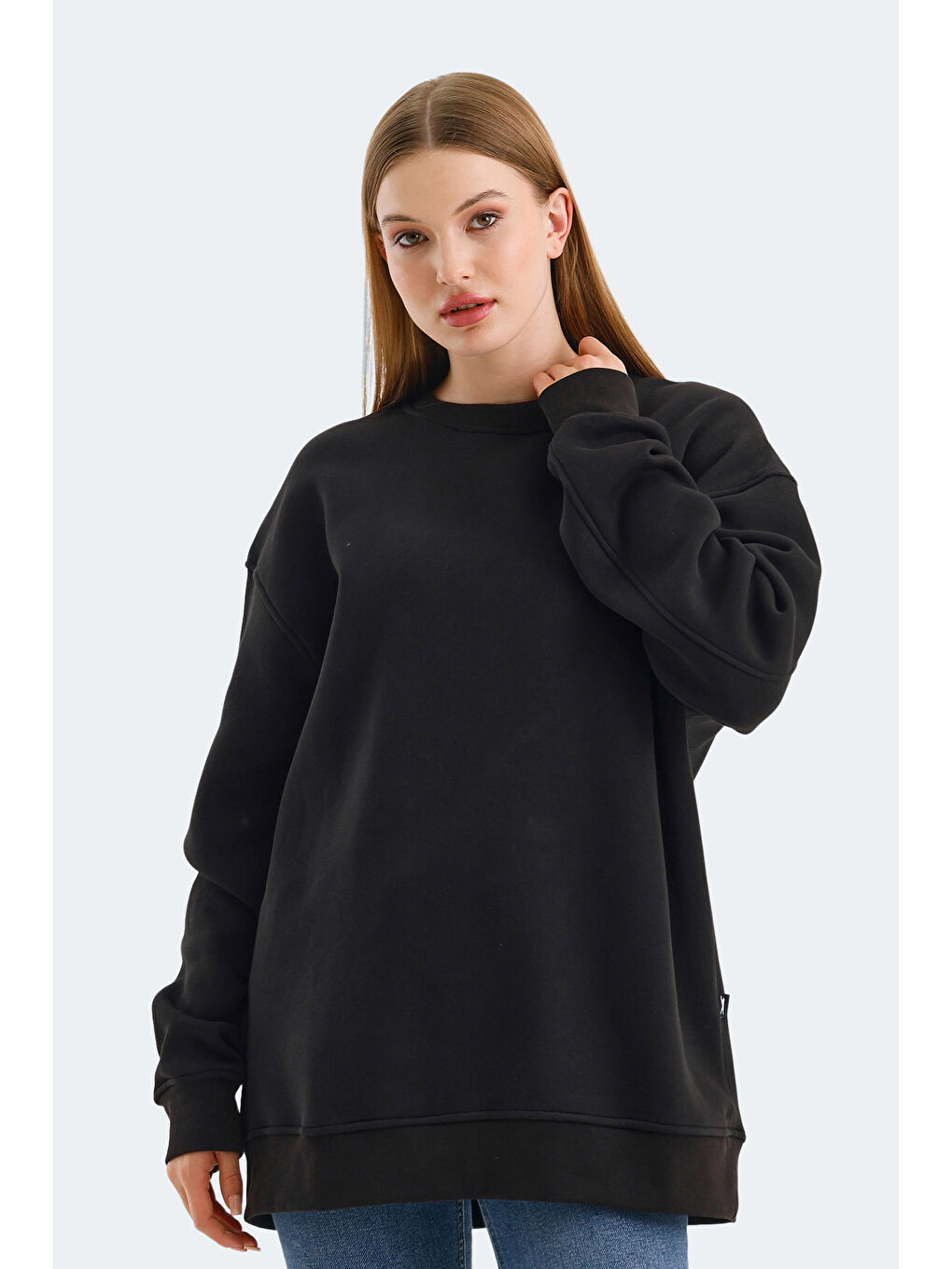 VADIM Kadın Siyah Sweatshirt-4