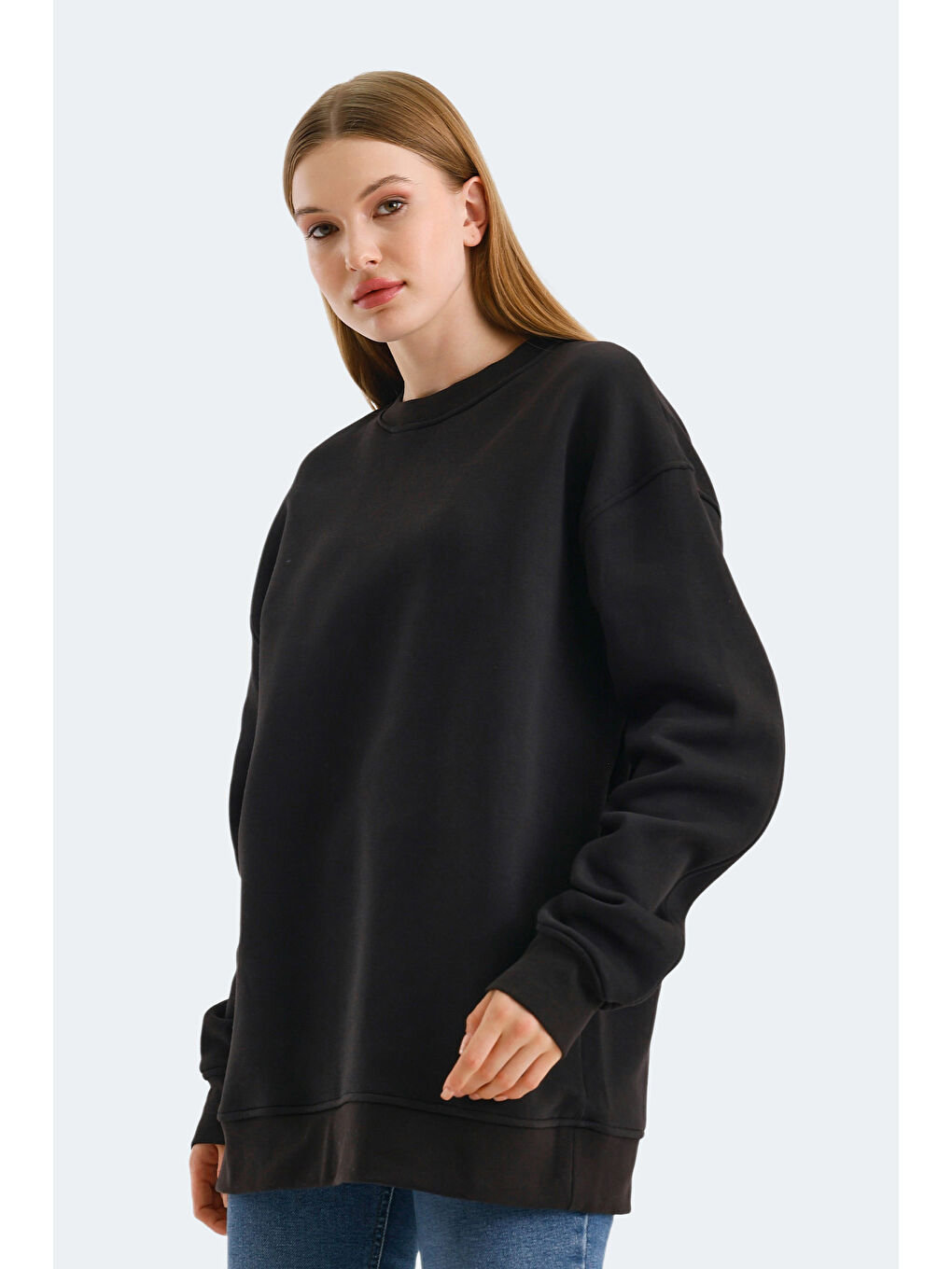 VADIM Kadın Siyah Sweatshirt-6