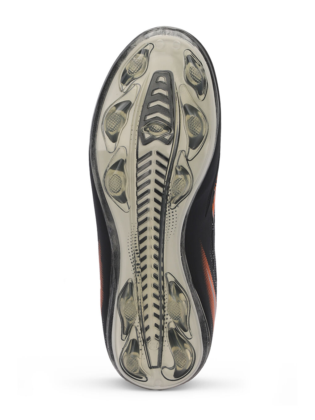 CAMBLY Erkek Çocuk Futbol Ayakkabı Siyah / Turuncu-6