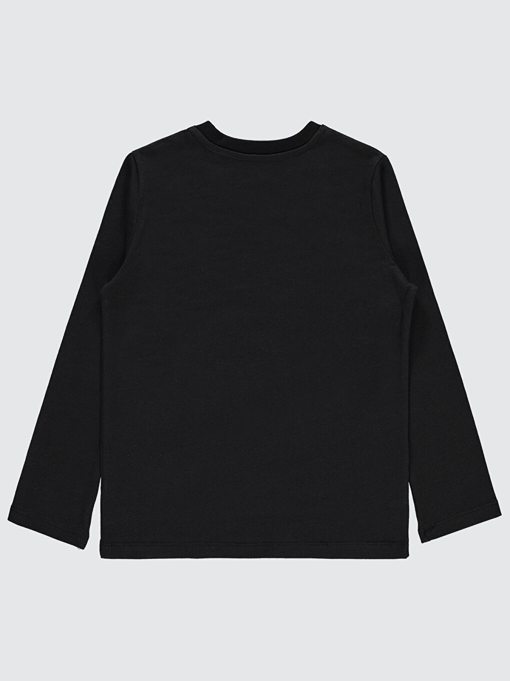 Erkek Çocuk Sweatshirt 6-9 Yaş Siyah-1