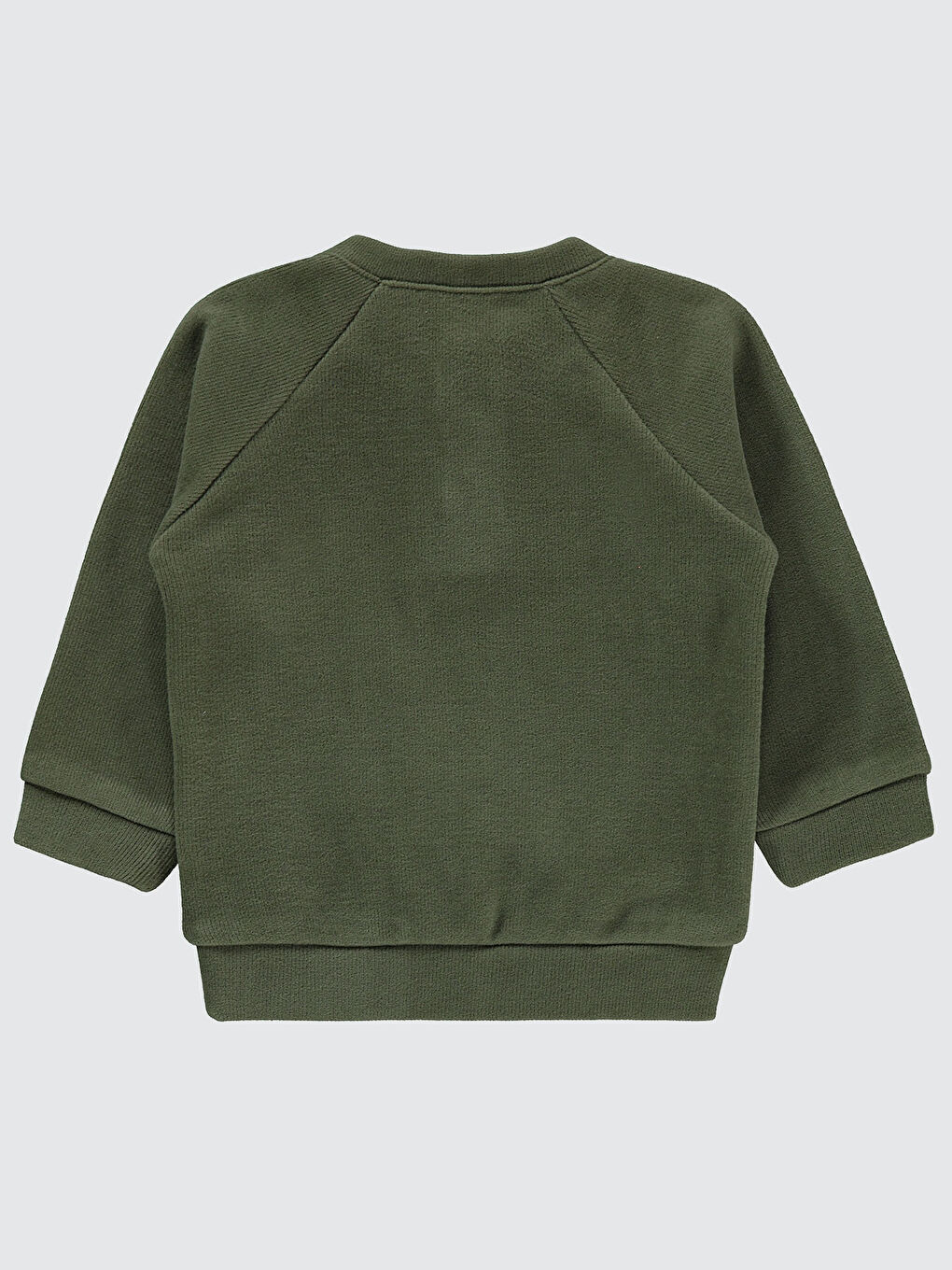 Erkek Bebek Sweatshirt 6-18 Ay Haki-1