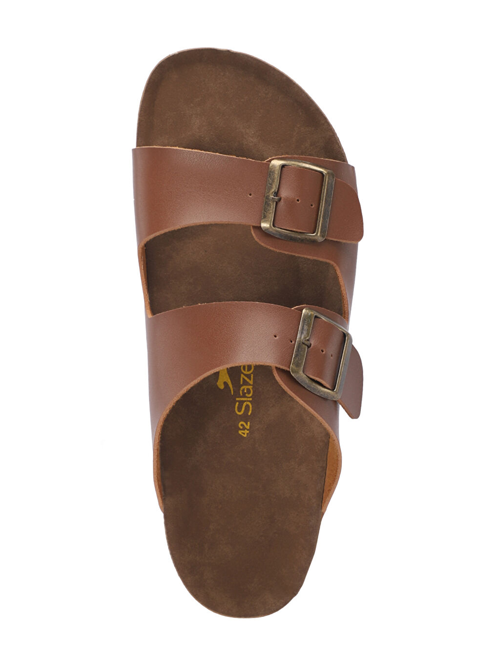 Kahverengi LENS Erkek Taba Terlik-4