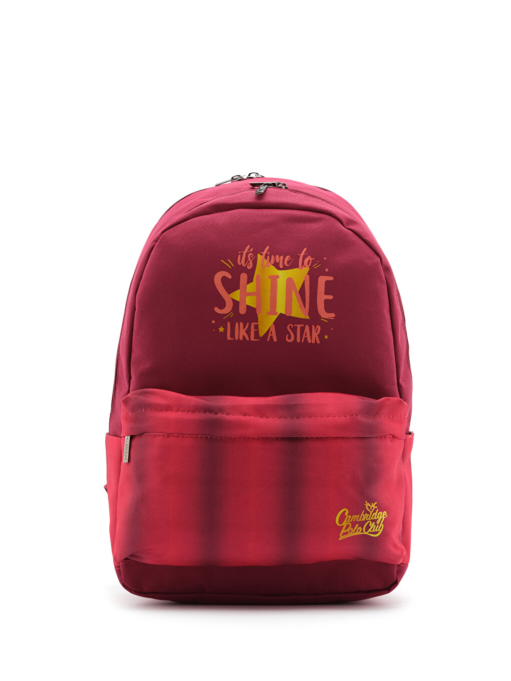 Bordo Star Çift Ana Bölmeli Unisex Çocuk İlkokul Çantası-4