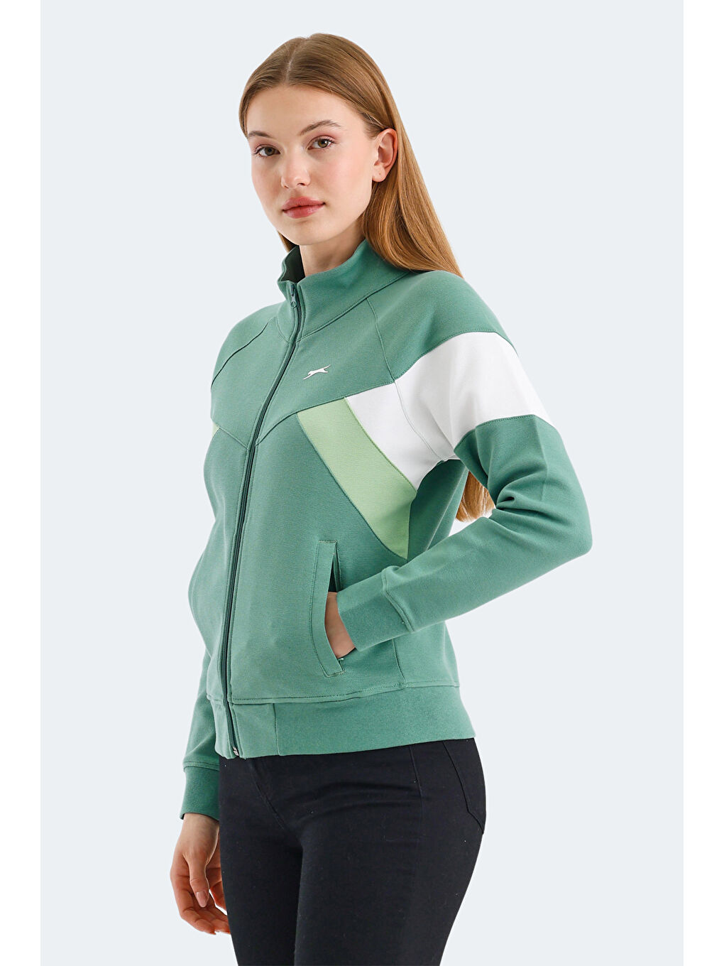 VICTORY Kadın Yeşil Sweatshirt-4