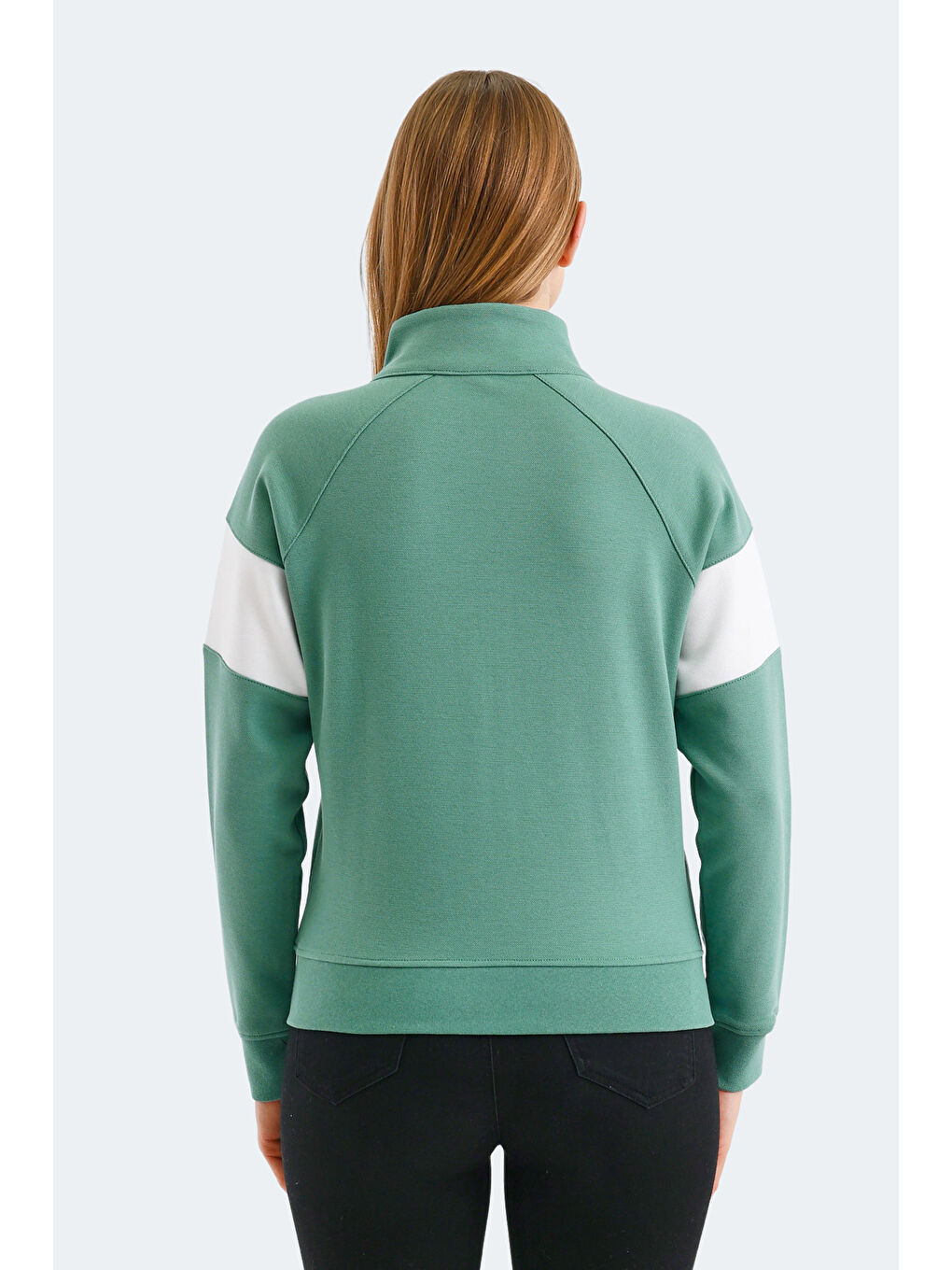 VICTORY Kadın Yeşil Sweatshirt-5