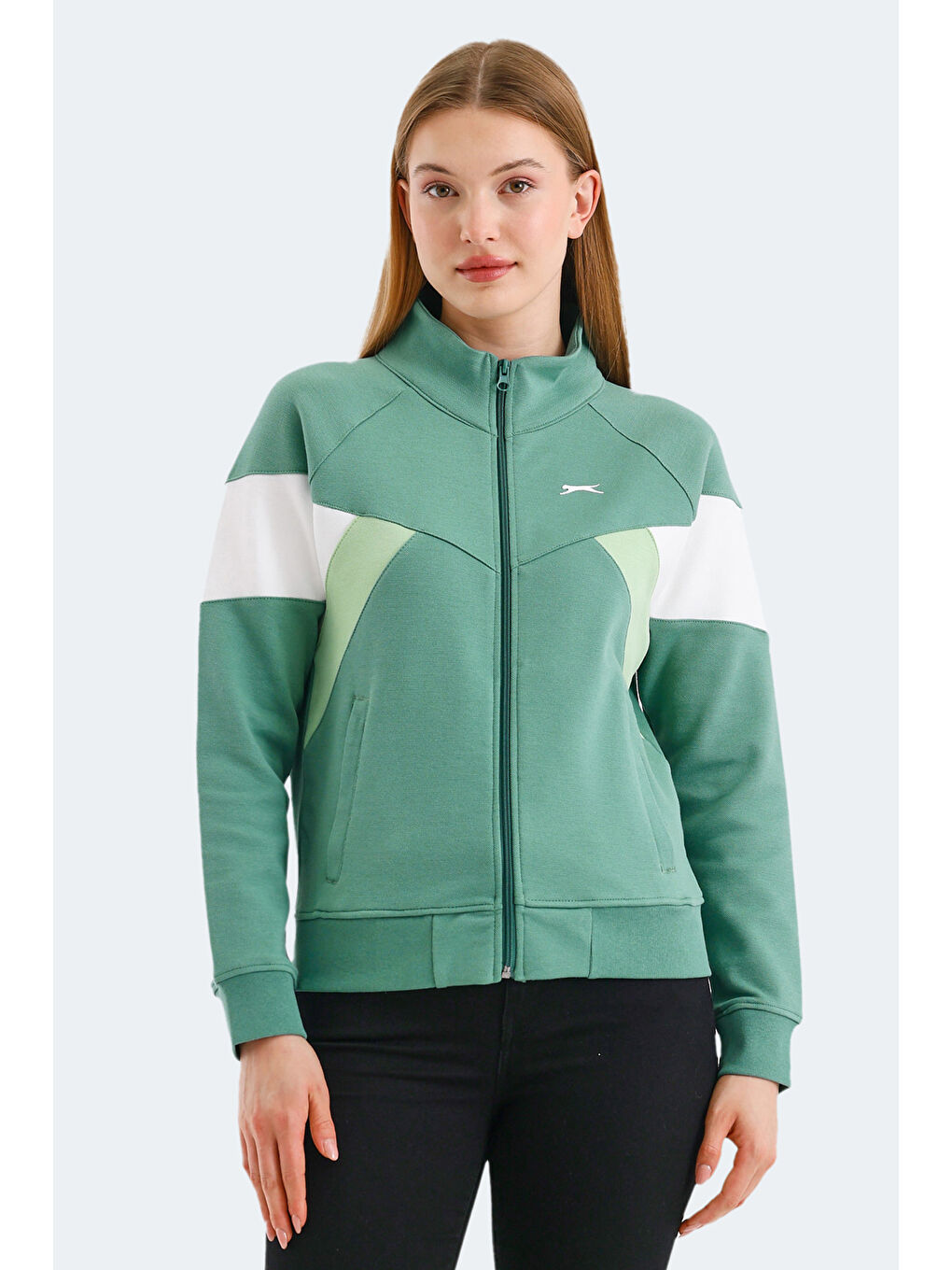 VICTORY Kadın Yeşil Sweatshirt-6