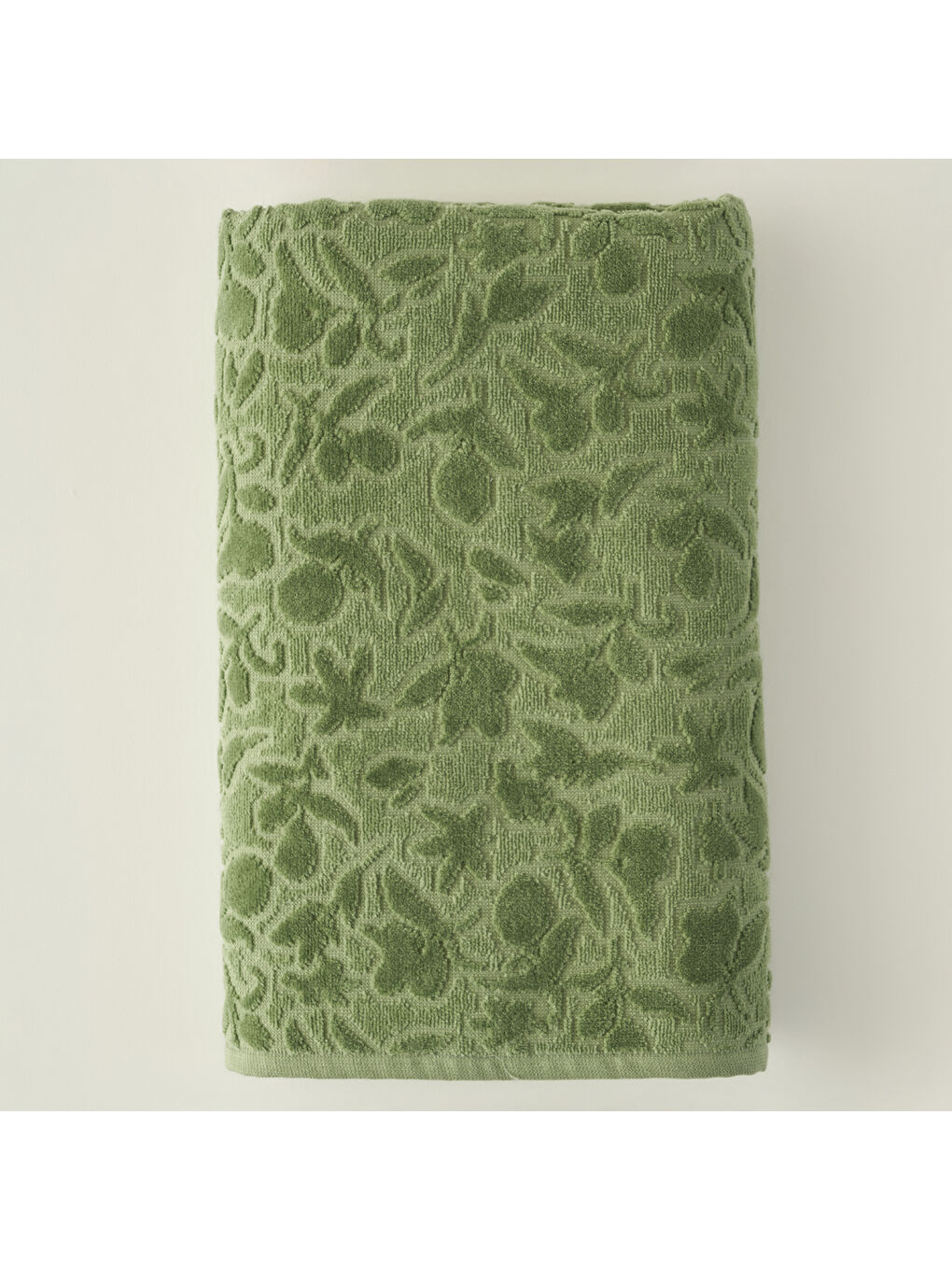 %100 Pamuk Jolia Banyo Havlusu Yeşil