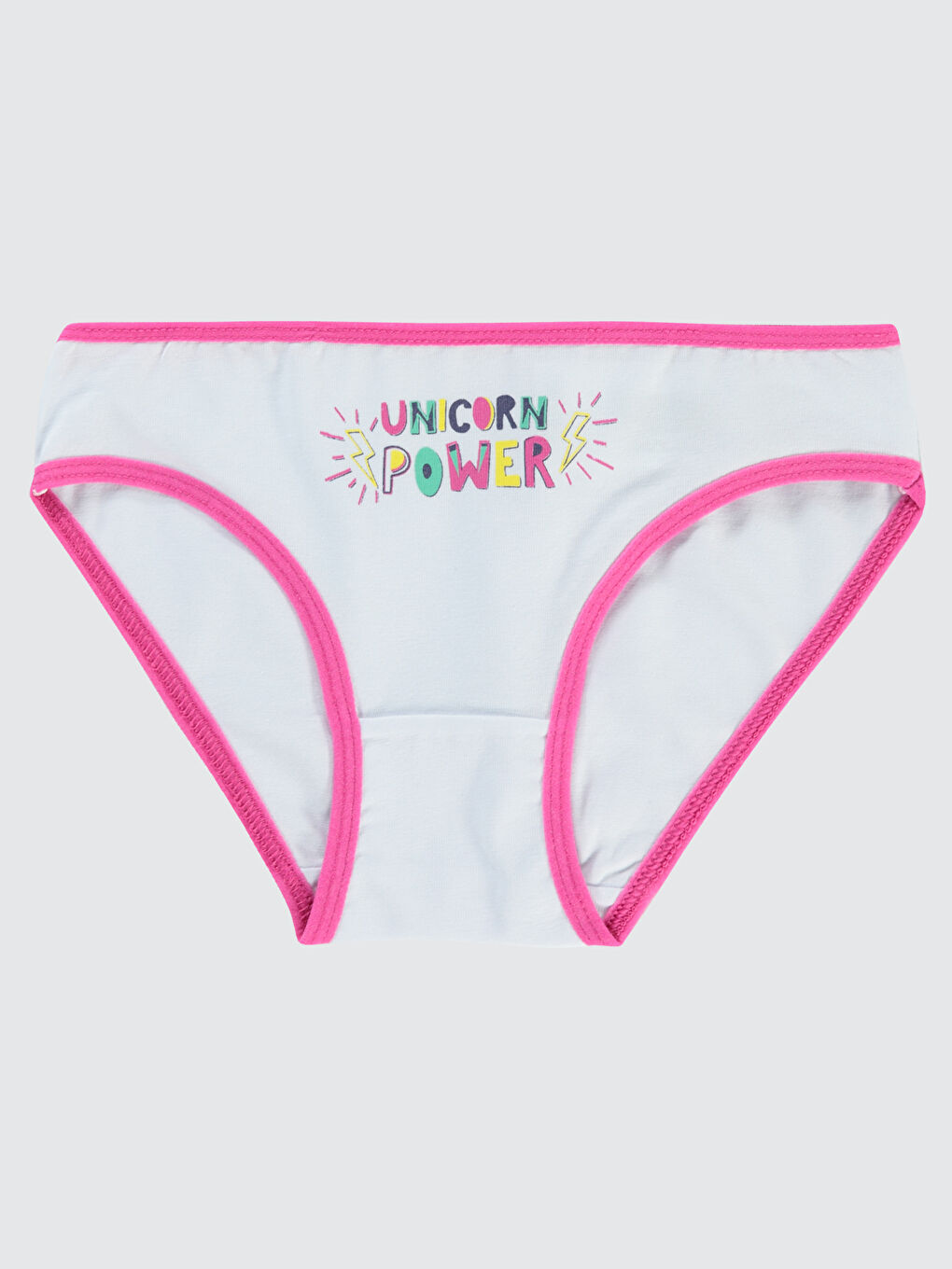 Beyaz Kız Çocuk Külot 2-10 Yaş