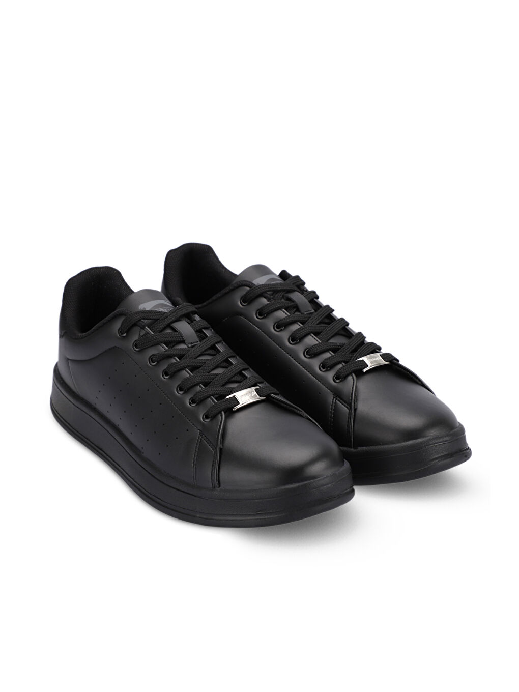 PIANO I Büyük Beden Erkek Sneaker Ayakkabı Siyah-1