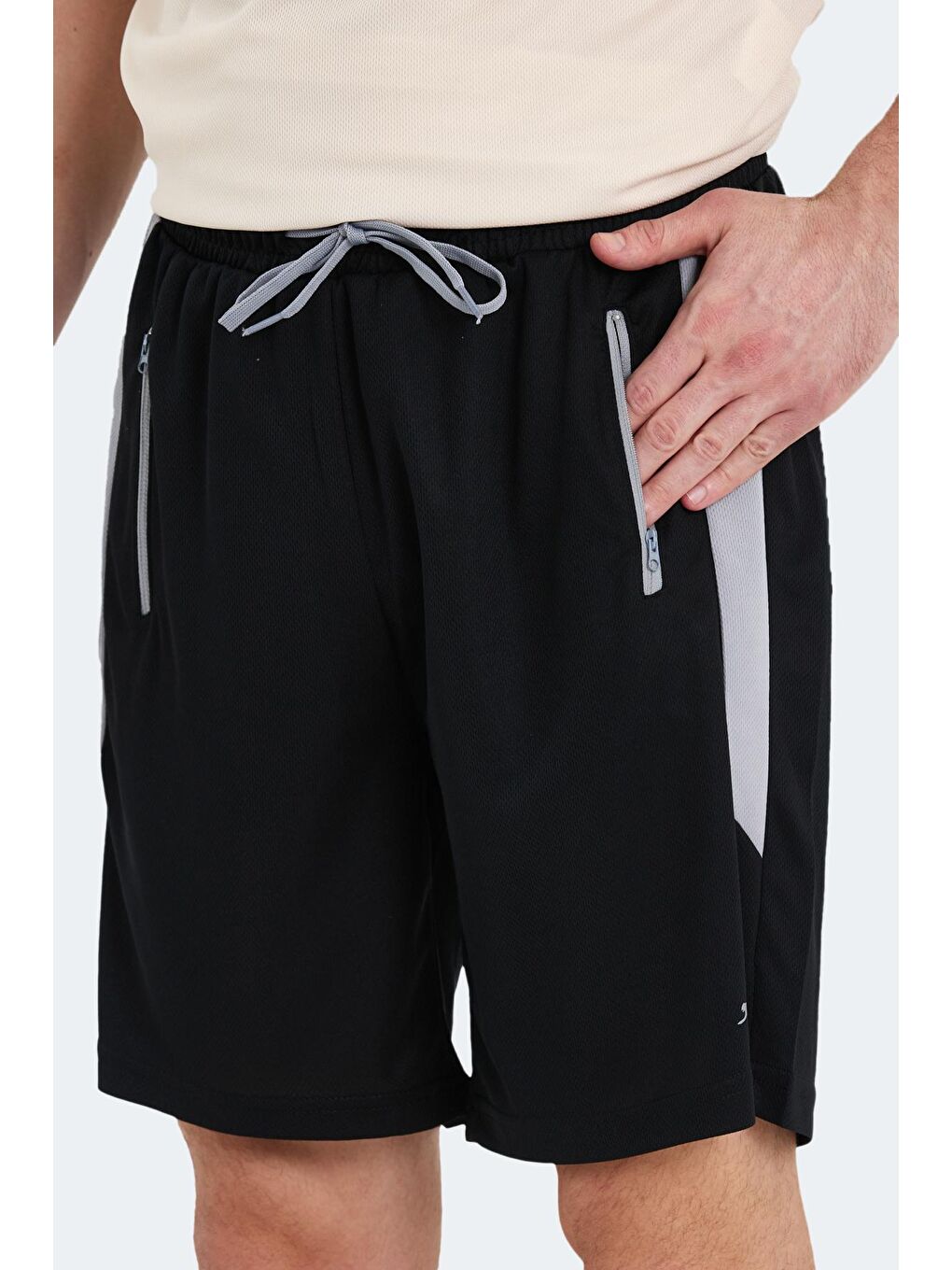 RAKESH Erkek Şort Siyah-2