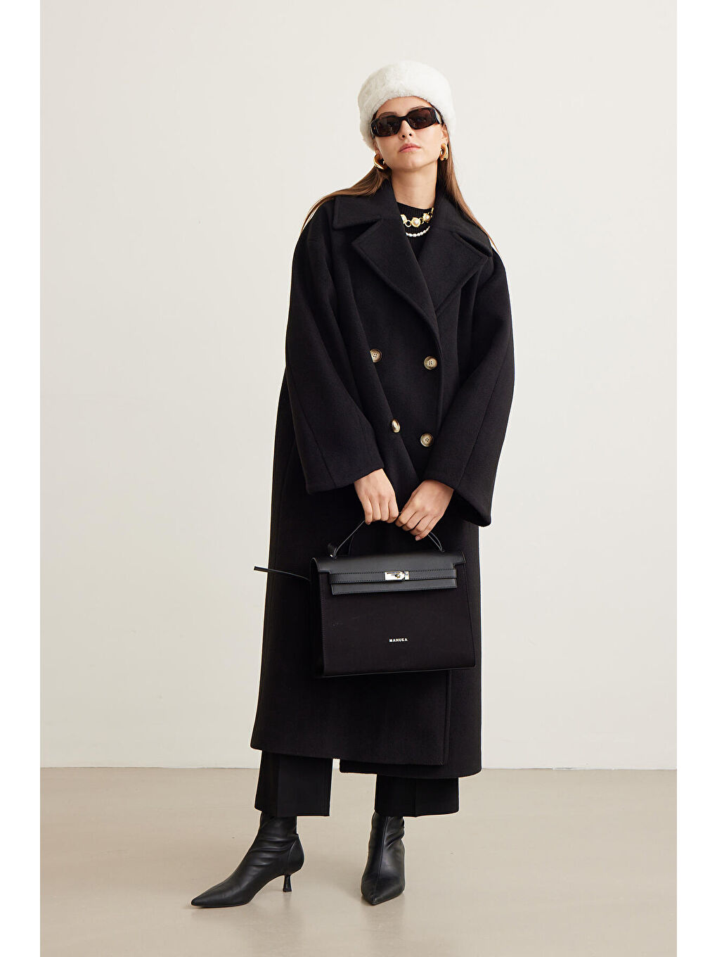 Alexa Premium Kruvaze Kaban Siyah