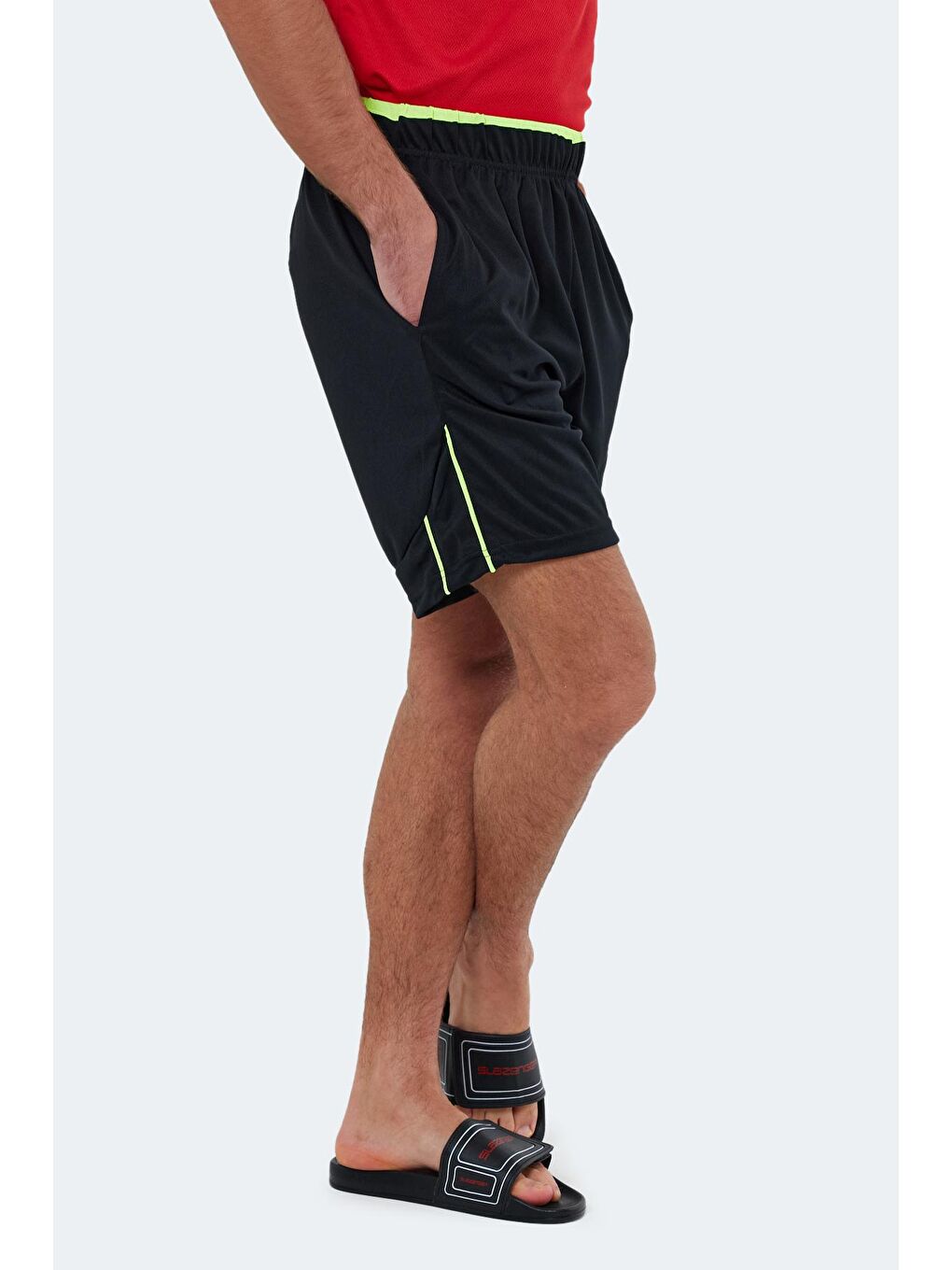 RAJAB Erkek Şort Siyah-3