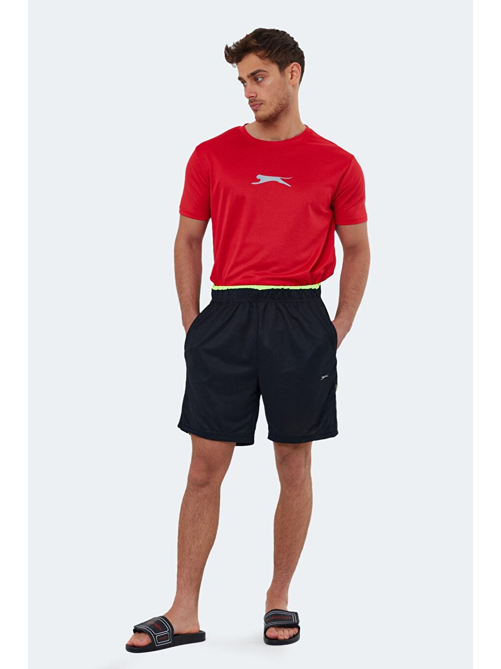 RAJAB Erkek Şort Siyah-4